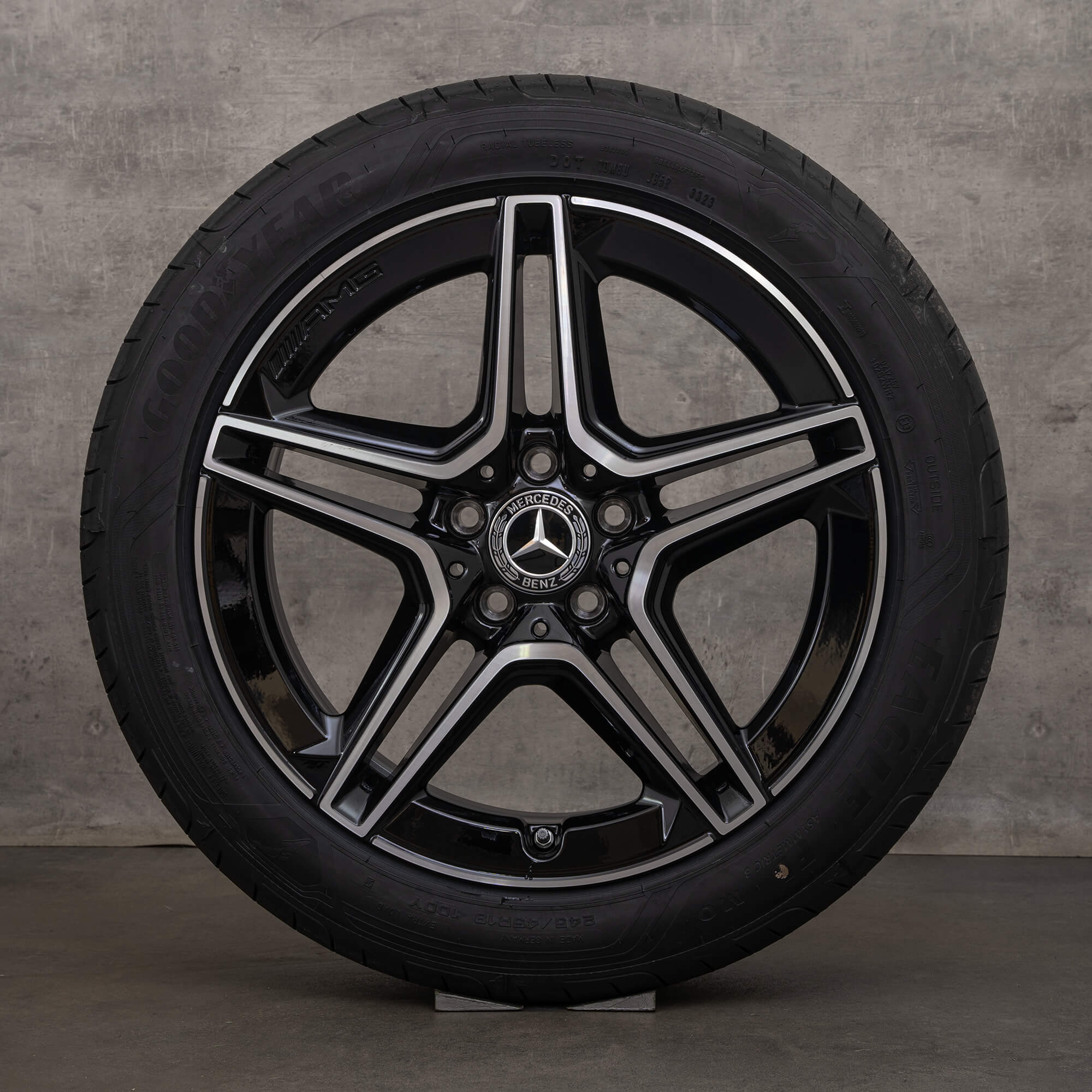 Originele AMG Mercedes Benz E-Klasse velgen 18 inch W213 S213 C238 A238 zomerbanden A2134016300 zwarte zomervelgen NIEUW