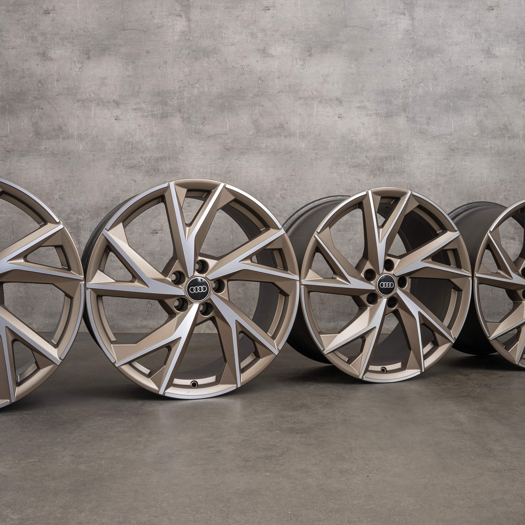 Audi R8 4S V10 20 inch rims 4S0601025BS 4S0601025BR bronze matt gloss turned