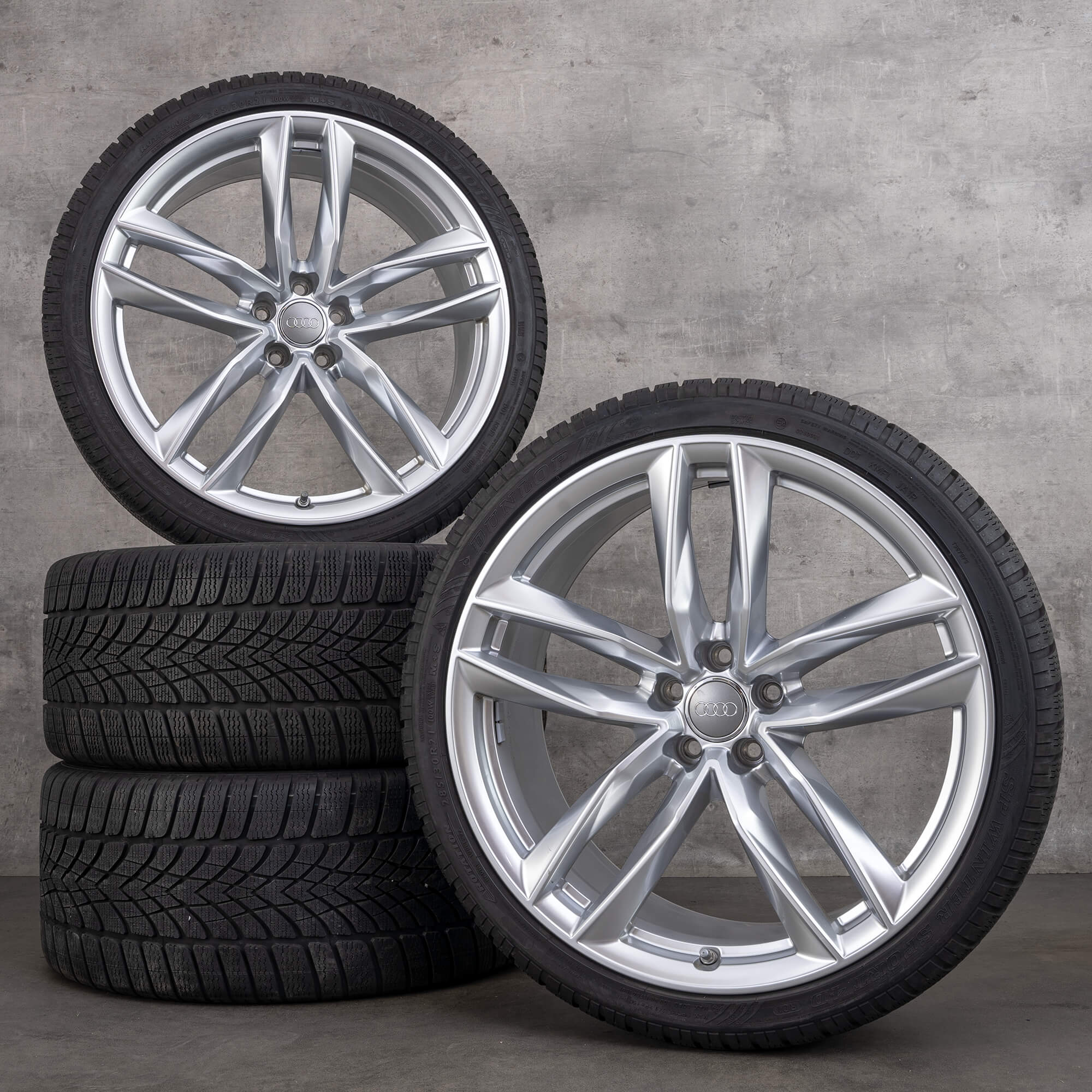 Audi RS6 4G C7 S line winter wheels 21 inch tires rims 4G0601025CE