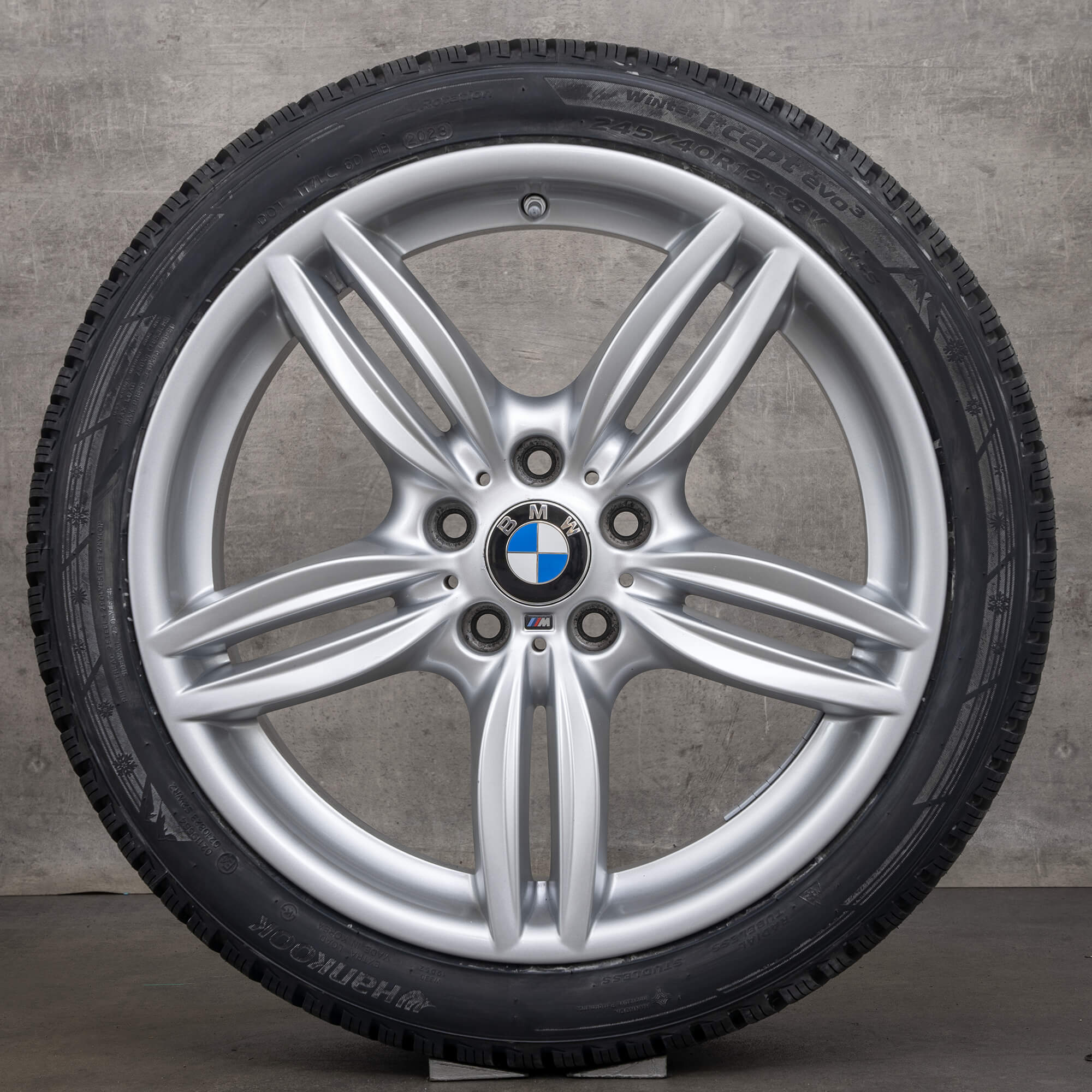 BMW řady 5 F10 F11 Řada 6 F12 F13 zimni alu kola 19 palcové ráfky pneumatiky 351 M