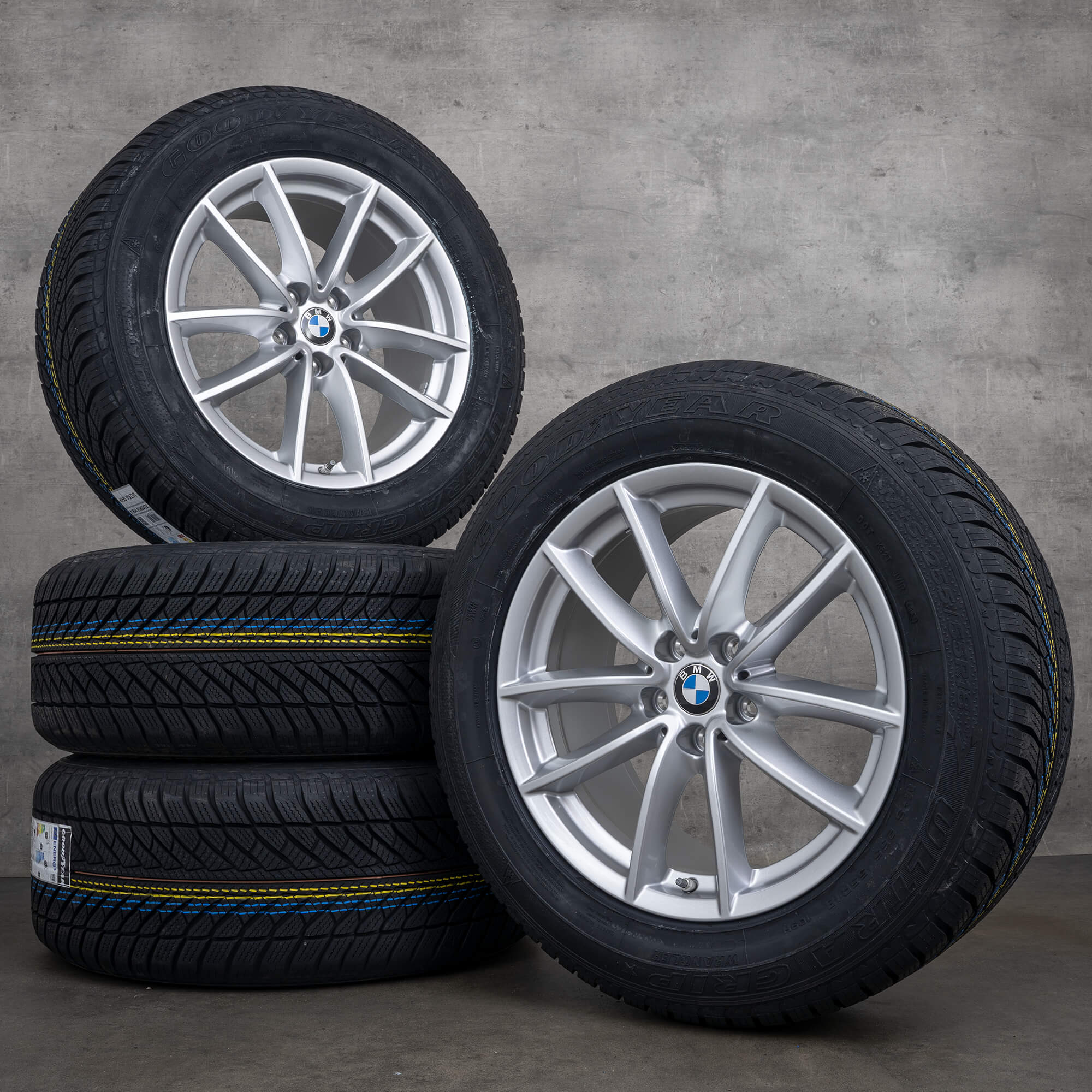 Cerchi BMW 18 pollici X5 G05 cerchi in alluminio pneumatici invernali 618 ruote