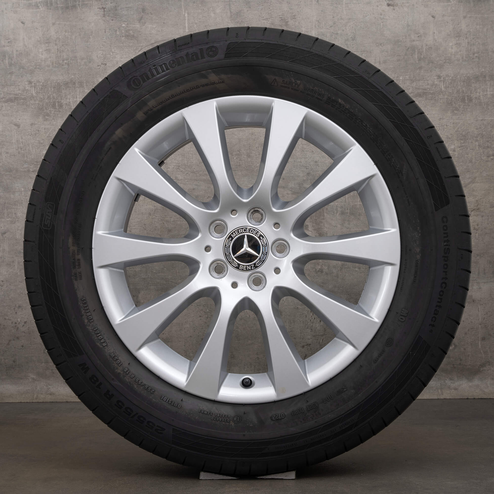 Jante originale Mercedes Clasa M ML W166 18 inch pentru anvelope de iarnă