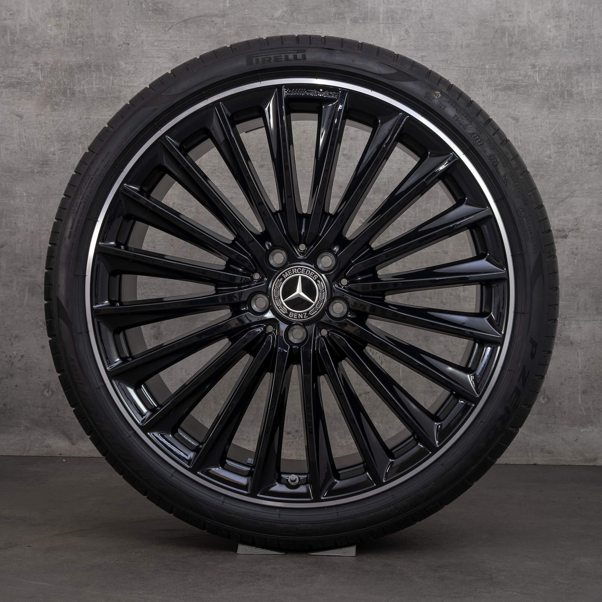 AMG Mercedes Benz EQE V295 sedan 21 inch summer wheels rims tires