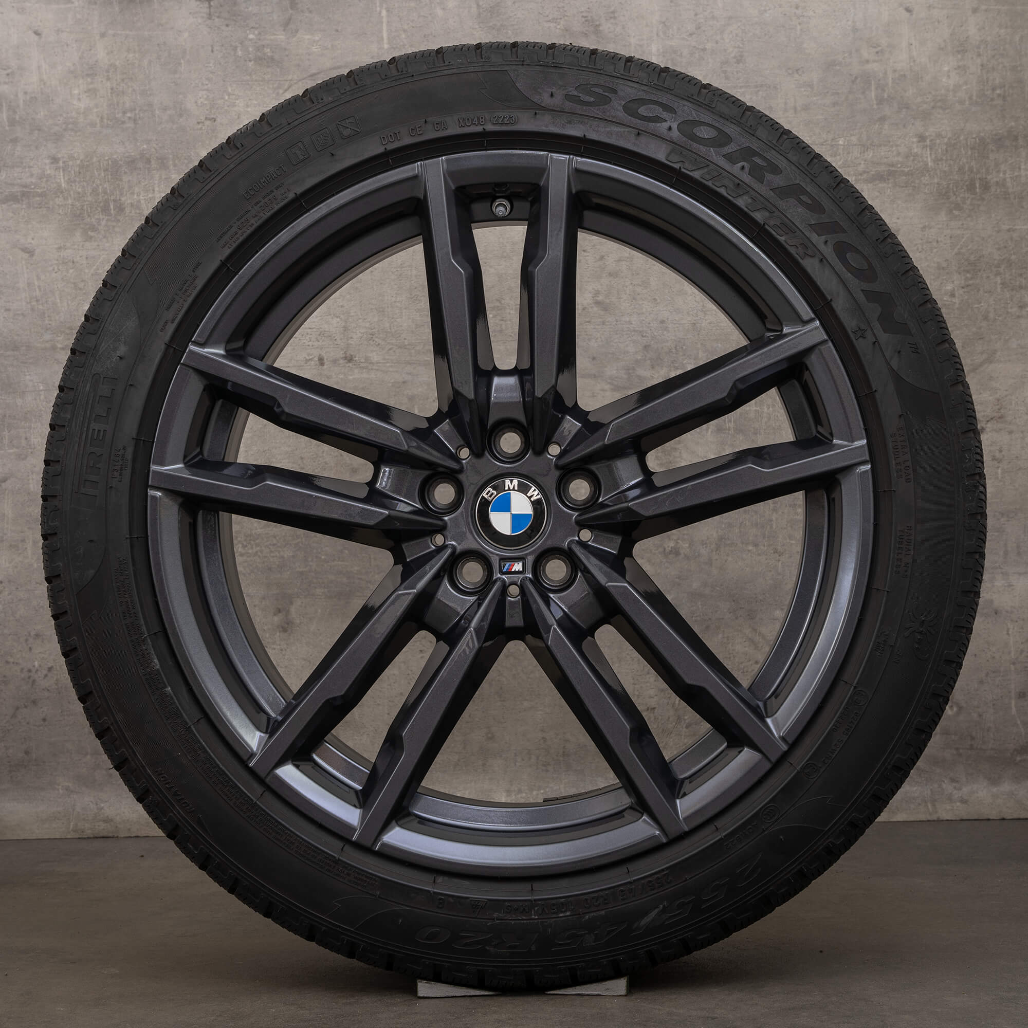 Pneus de inverno originais BMW X3M F97 X4M F98 20 polegadas jantes 764 M