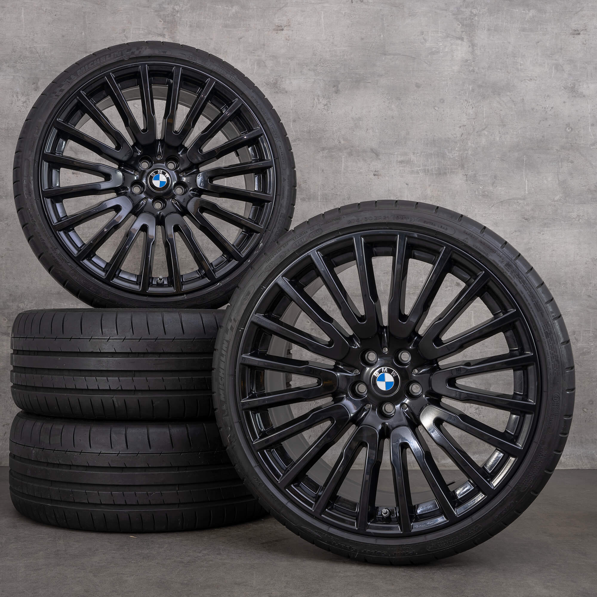 BMW 21-tommers felger 6er GT G32 7er G11 G12 styling 629 sommerhjul sommerdekk