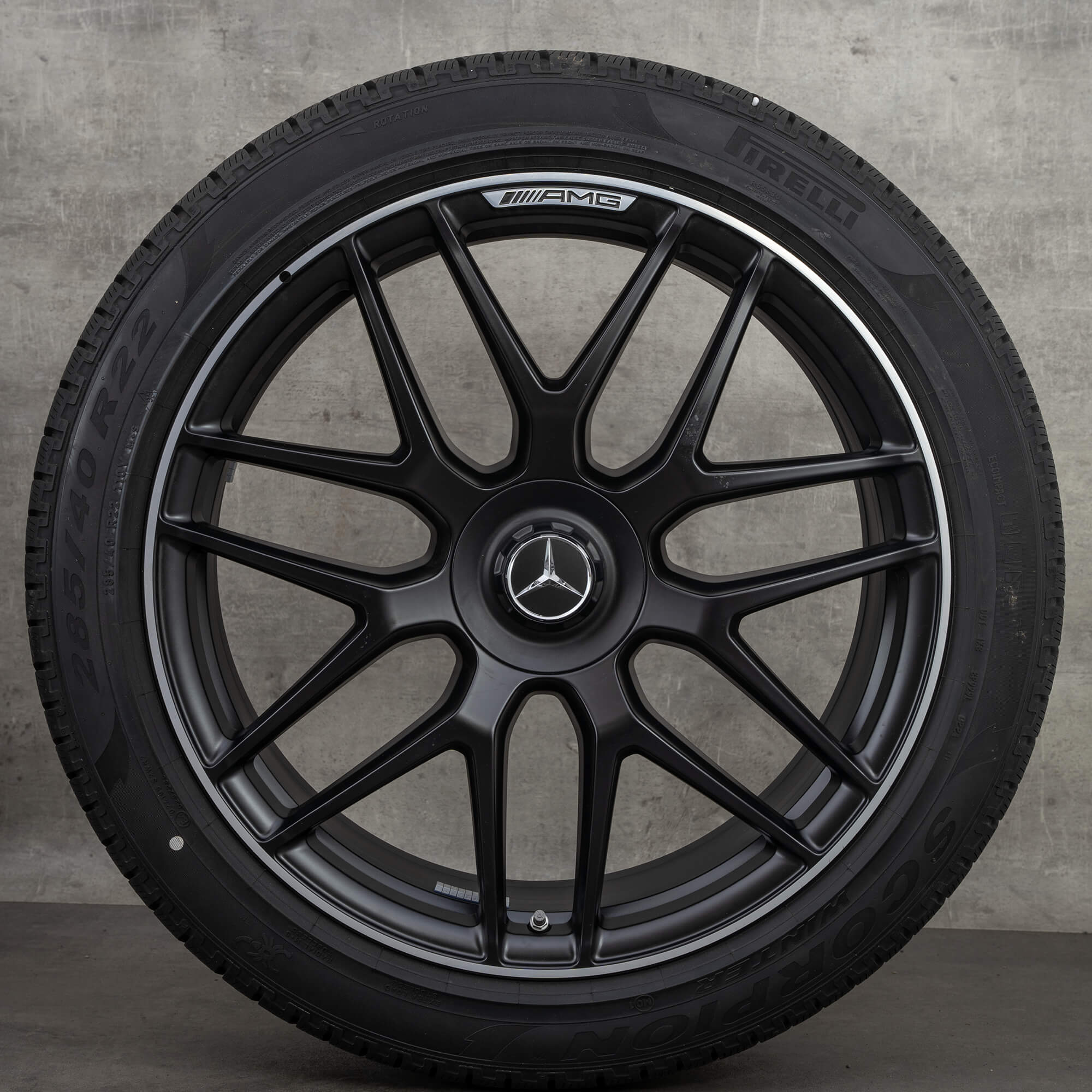 AMG 22 inch velgen Mercedes Benz GLE 53 SUV V167 winterbanden wintervelgen NIEUW