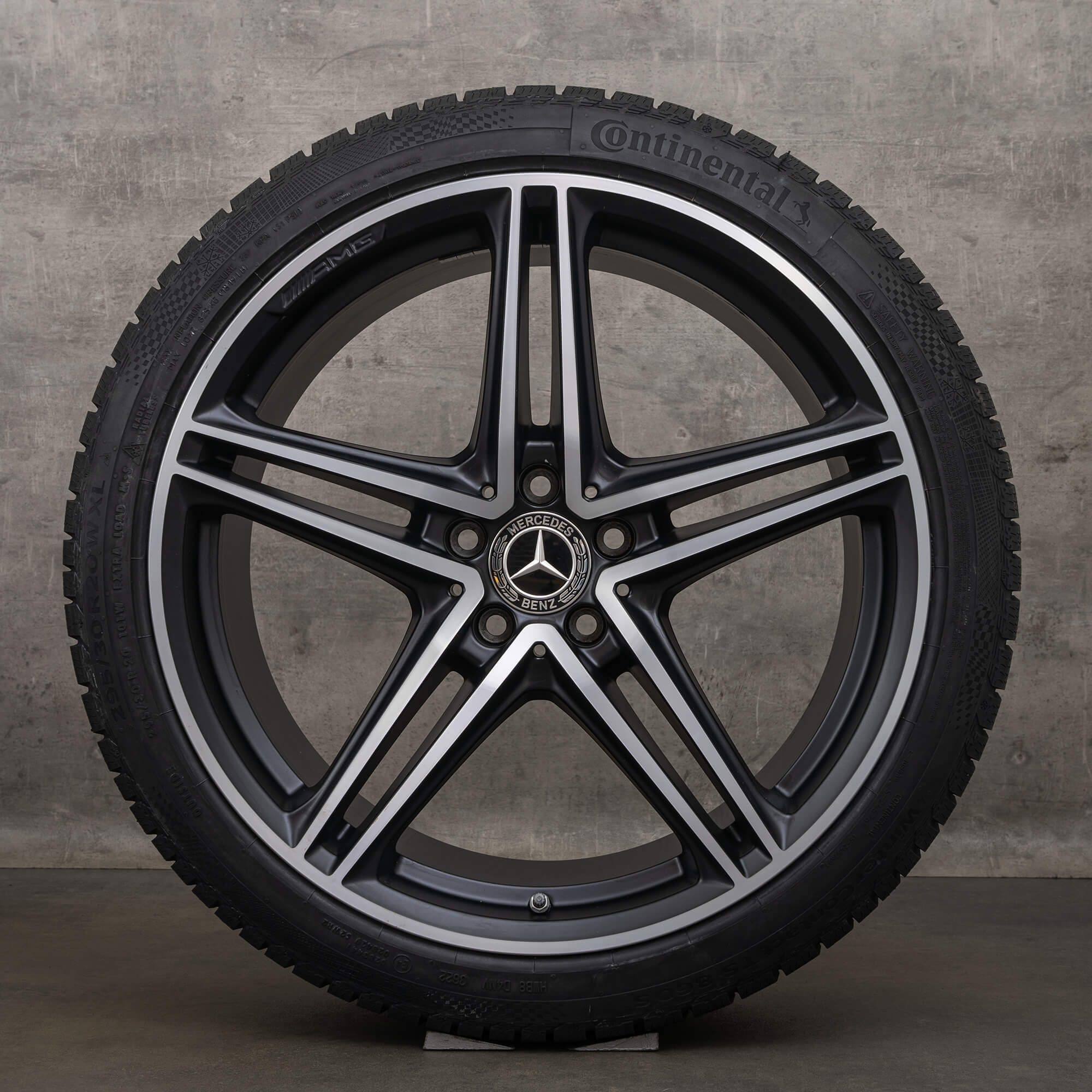 OEM Mercedes AMG GT 190 19 20 inch winter tires rims A1904012200 black