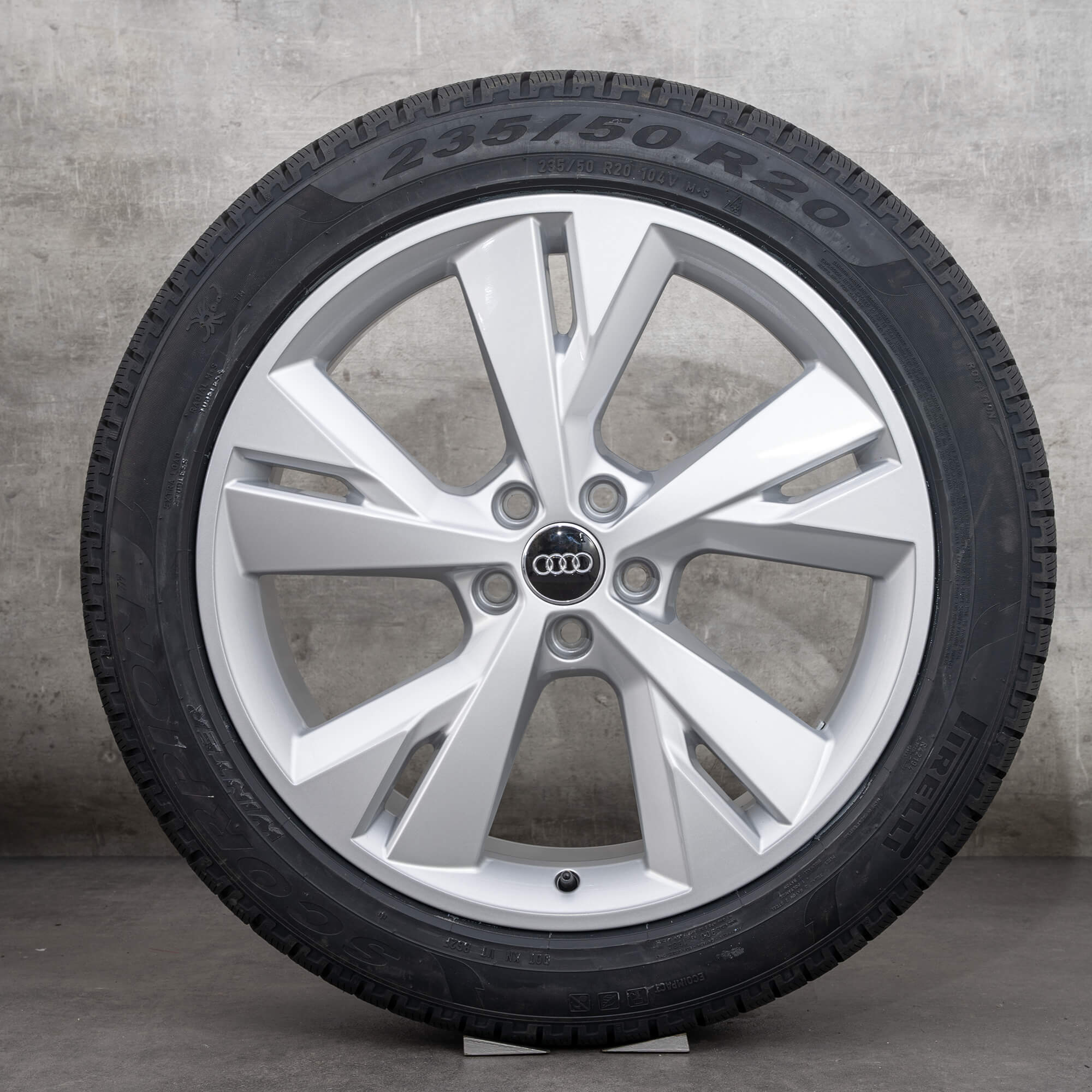 Audi 20 tums fälgar Q4 e-tron vinterhjul Sportback 89AQ6901025D 89A601025L NYHET