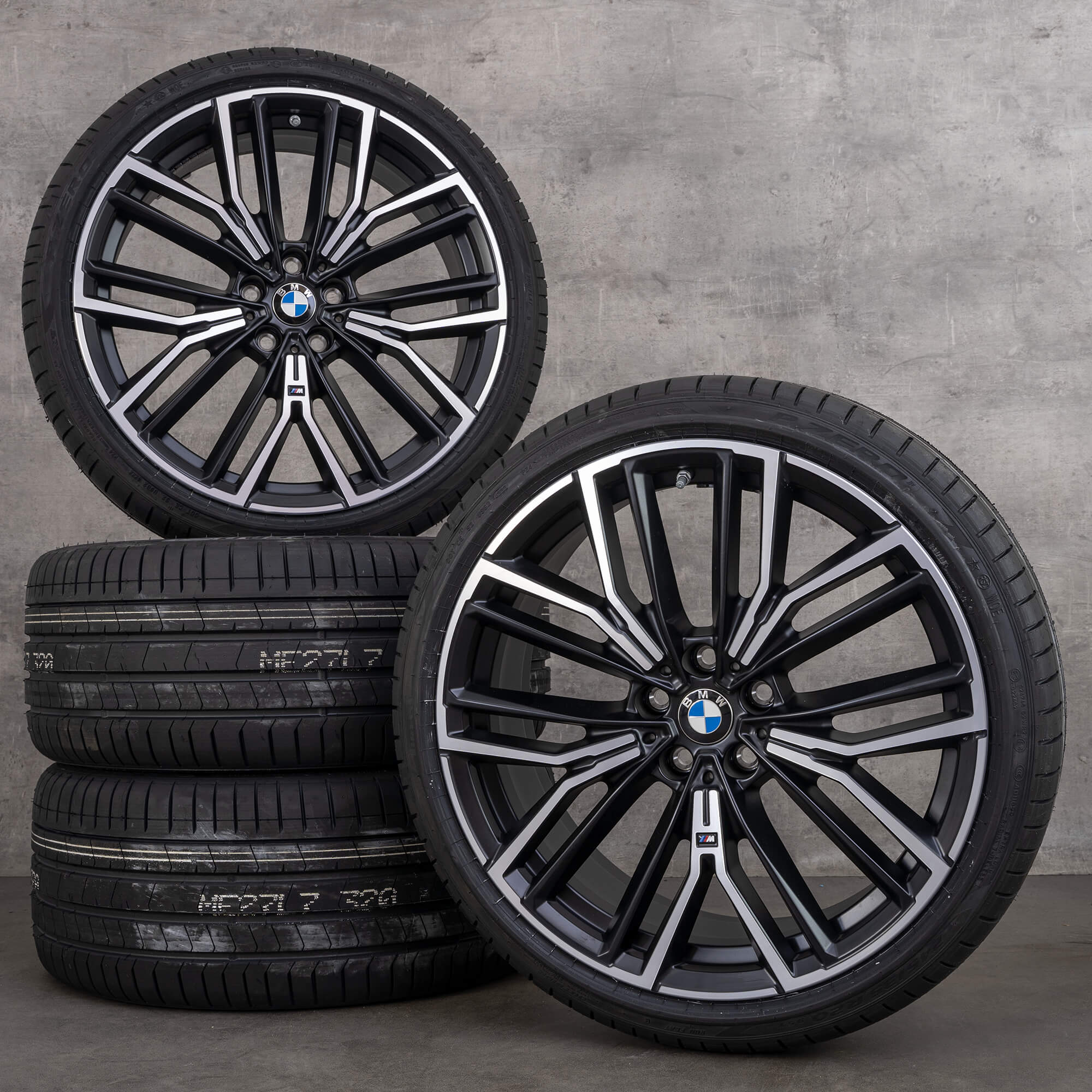 BMW Seria 5 G30 G31 jante de vara 20 inch stil 846 anvelope NOU