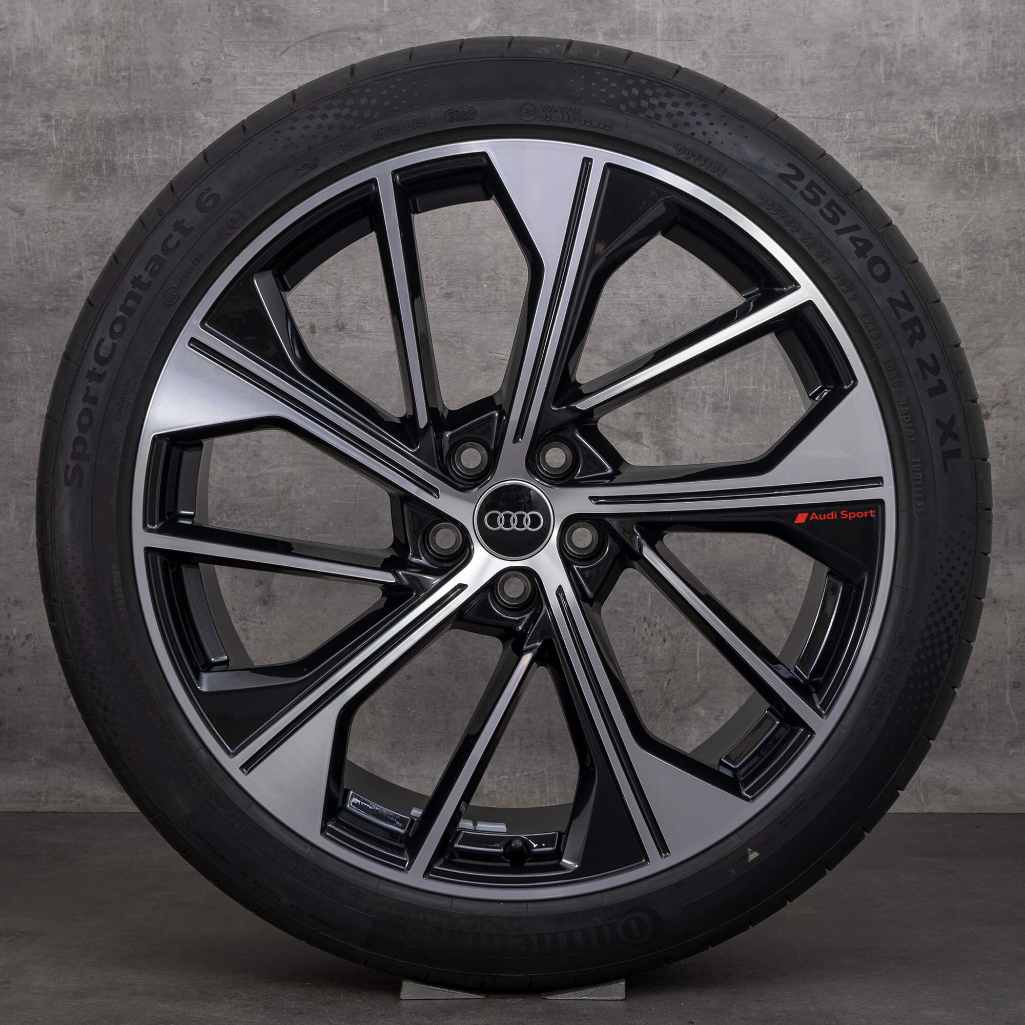 Jante Audi 21 inch Q5 SQ5 FY anvelope de vară roți Sport Offset 80A601025BQ