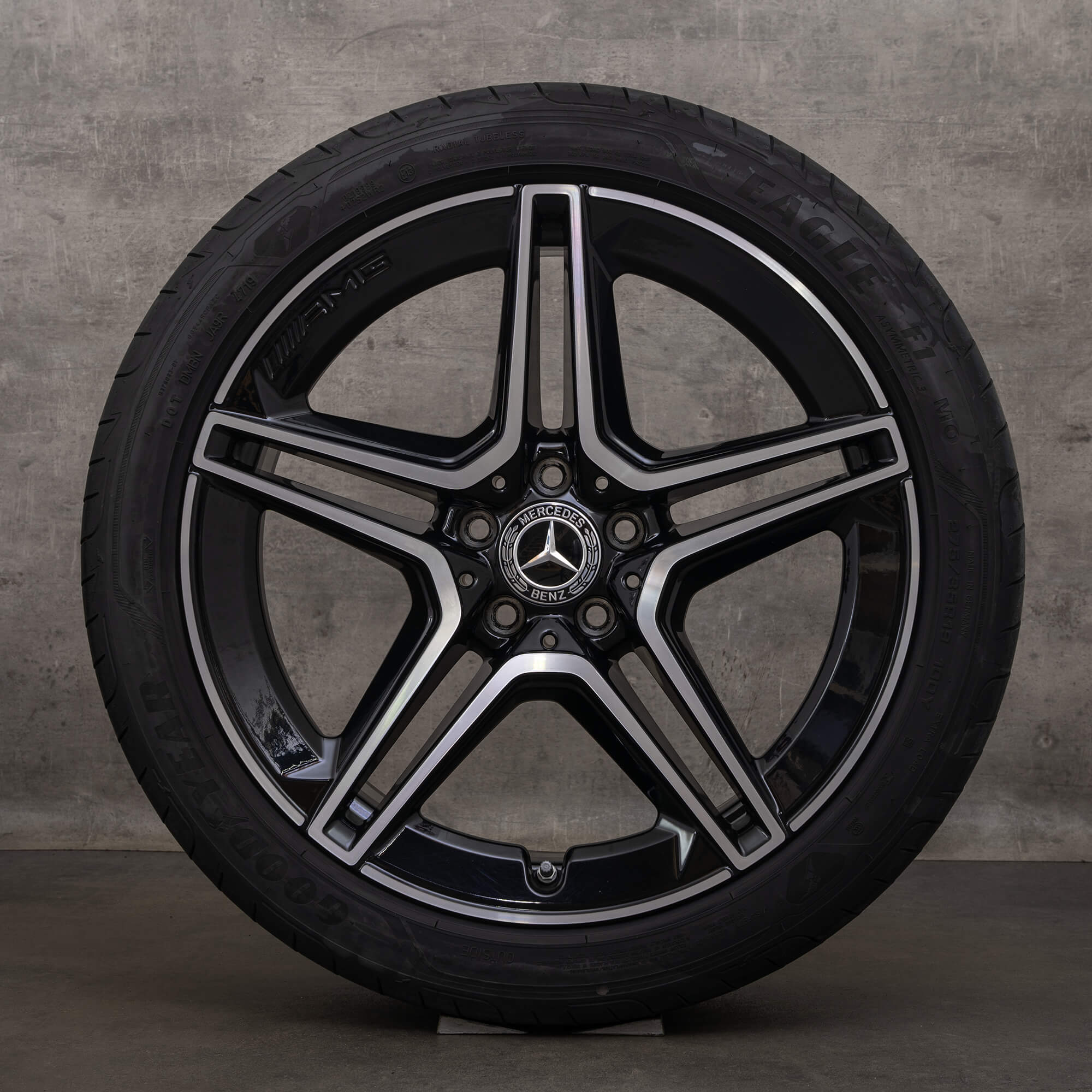 Originele Mercedes Benz AMG CLS velgen 19 inch W257 C257 winterwielen A2574011500 A2574011600 zwart hoogglans