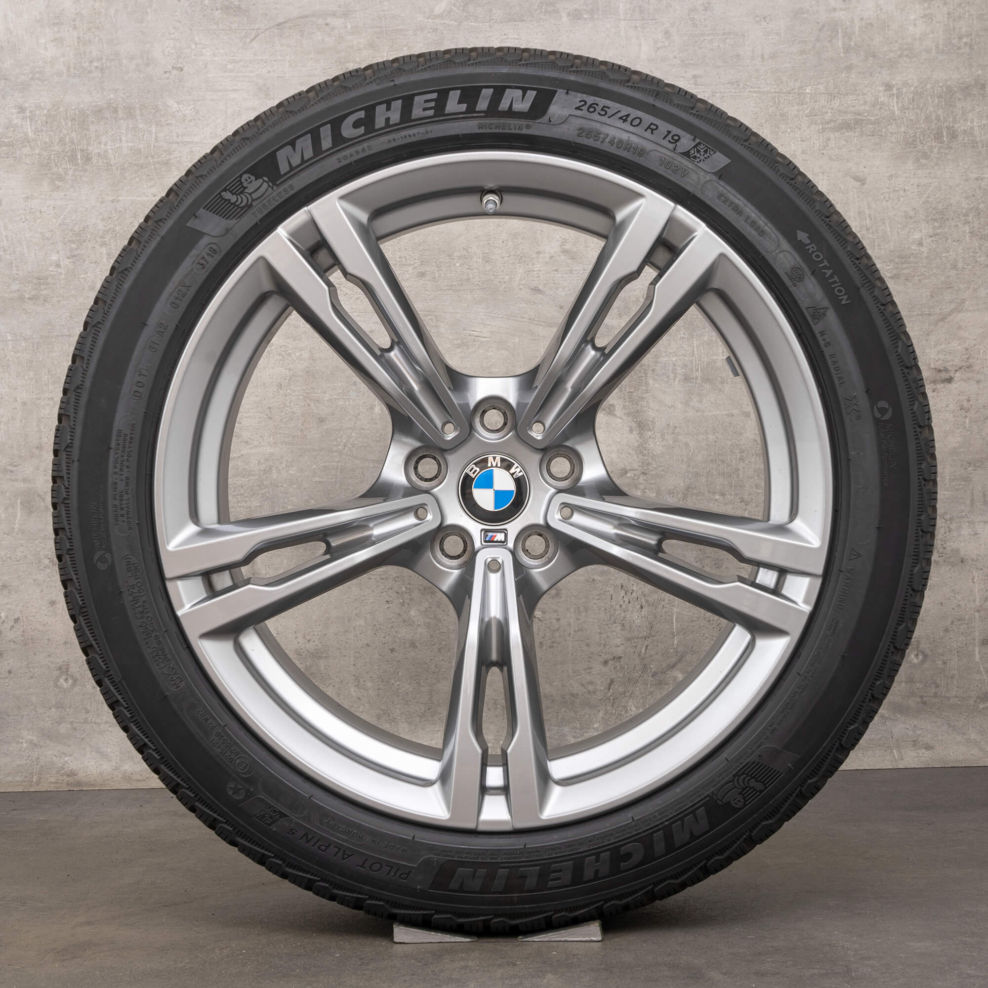 BMW M5 F90 roți de iarnă anvelope jante 19 inch stil 705 M 7857075