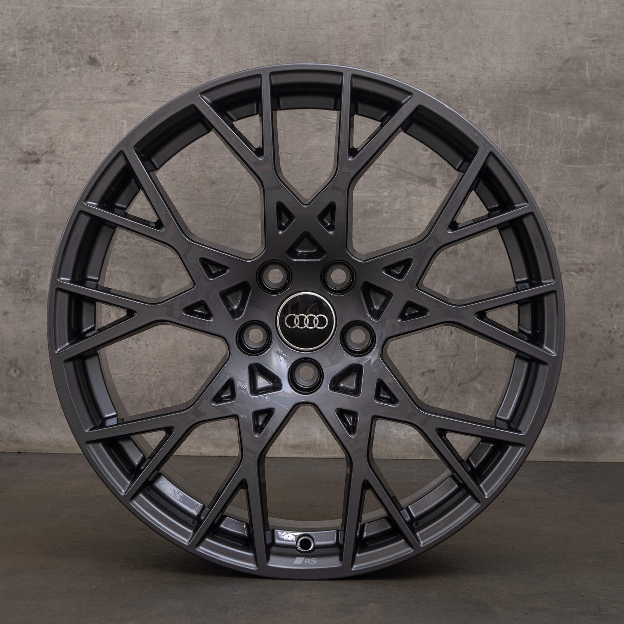 Originele Audi RS3 velgen 19 inch 8Y 8Y0601025DA 8Y0601025CS grijs hoogglans NIEUW