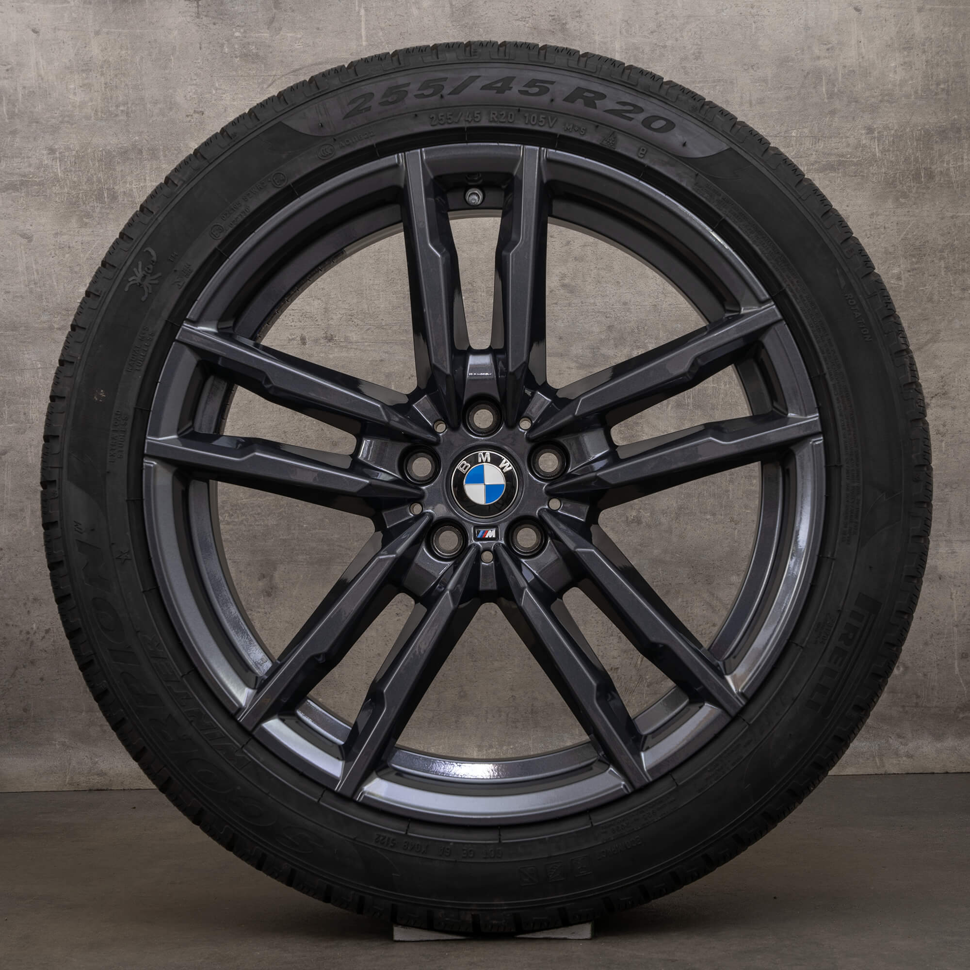 Original BMW X3M F97 X4M F98 20 inch winter tires rims 764 M 8059718 8059724