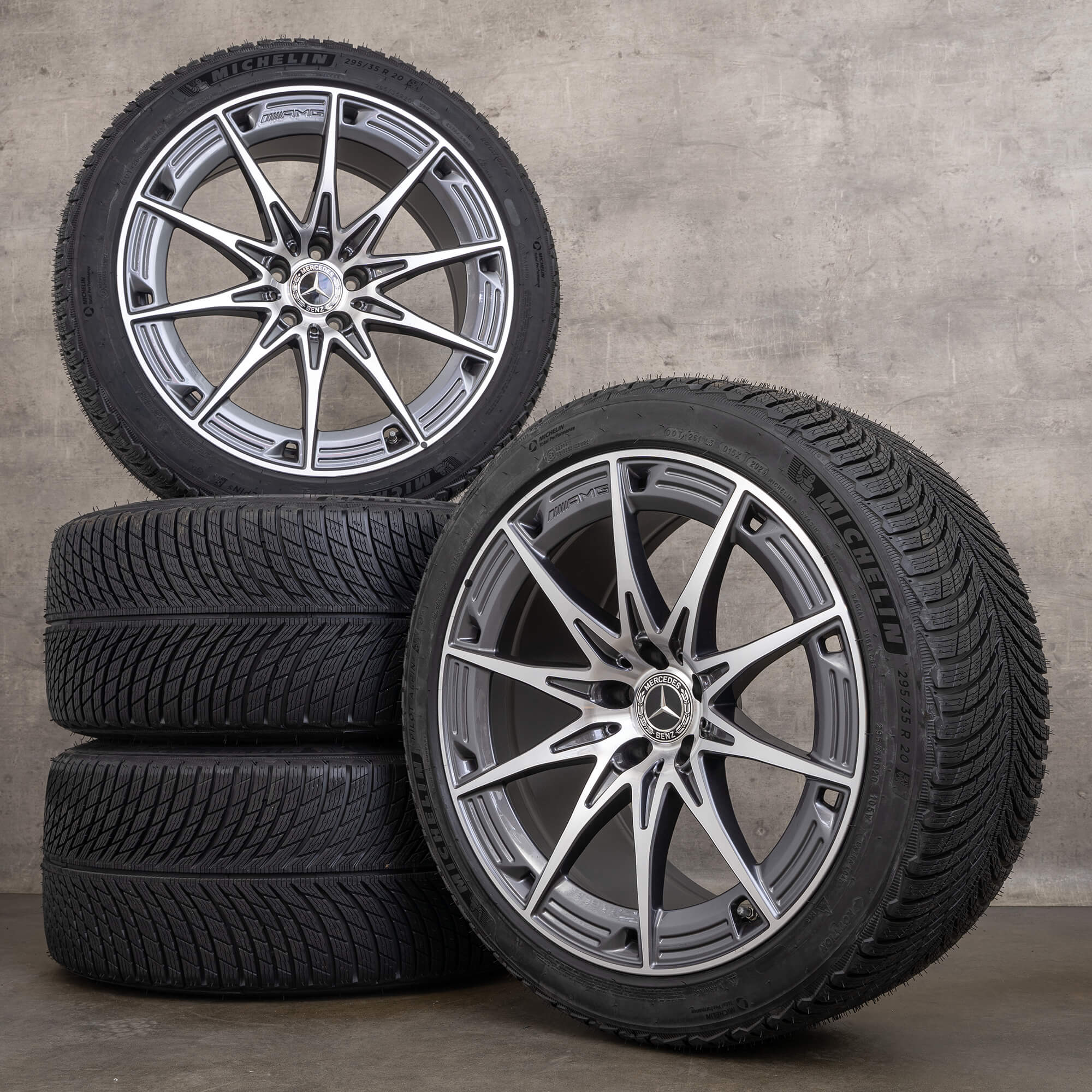 OEM Mercedes AMG GT 55 63 S 2t C192 20 inch winter tires rims A1924010900