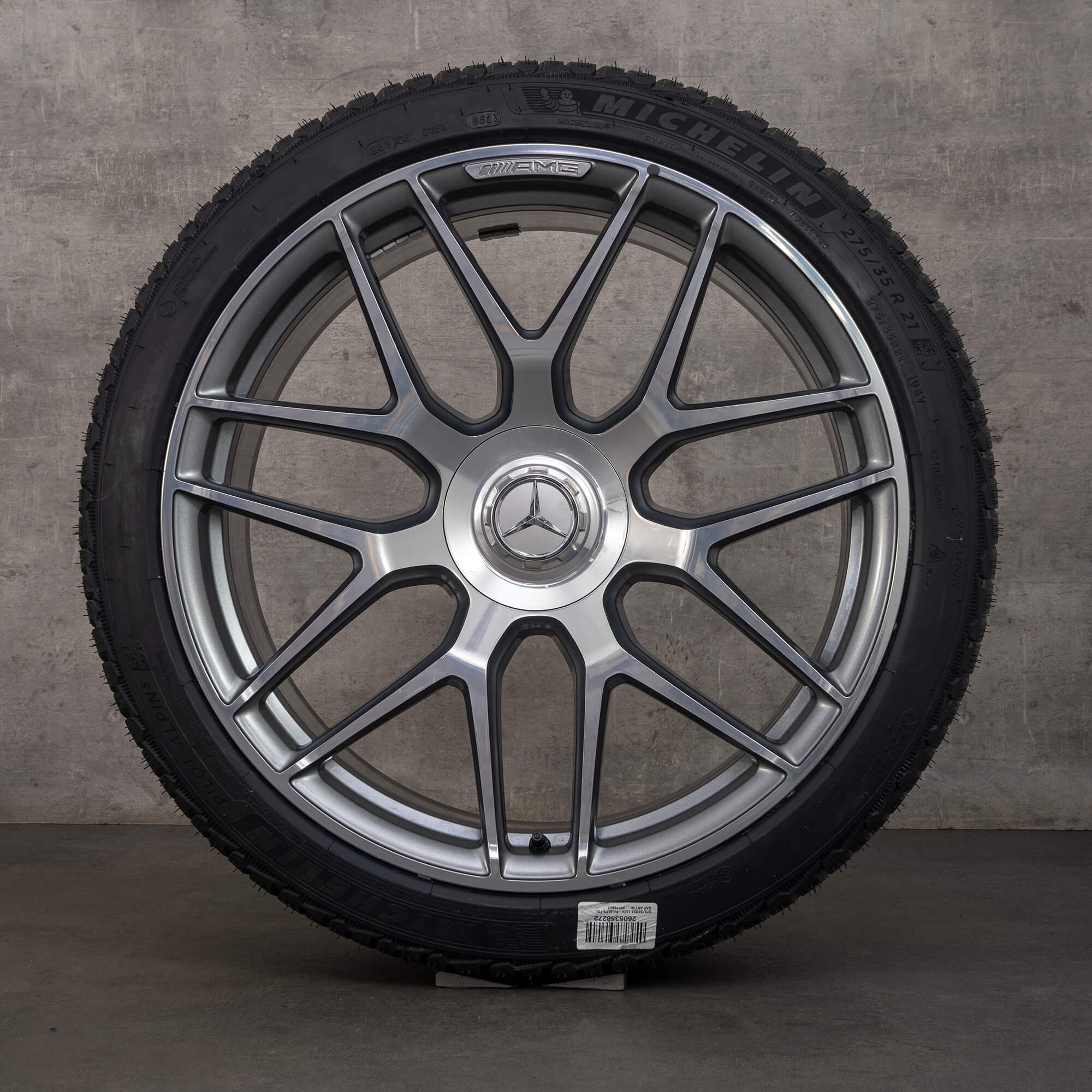 Pneus de inverno AMG Mercedes GT 43 53 63 S X290 originais, jantes 21 polegadas