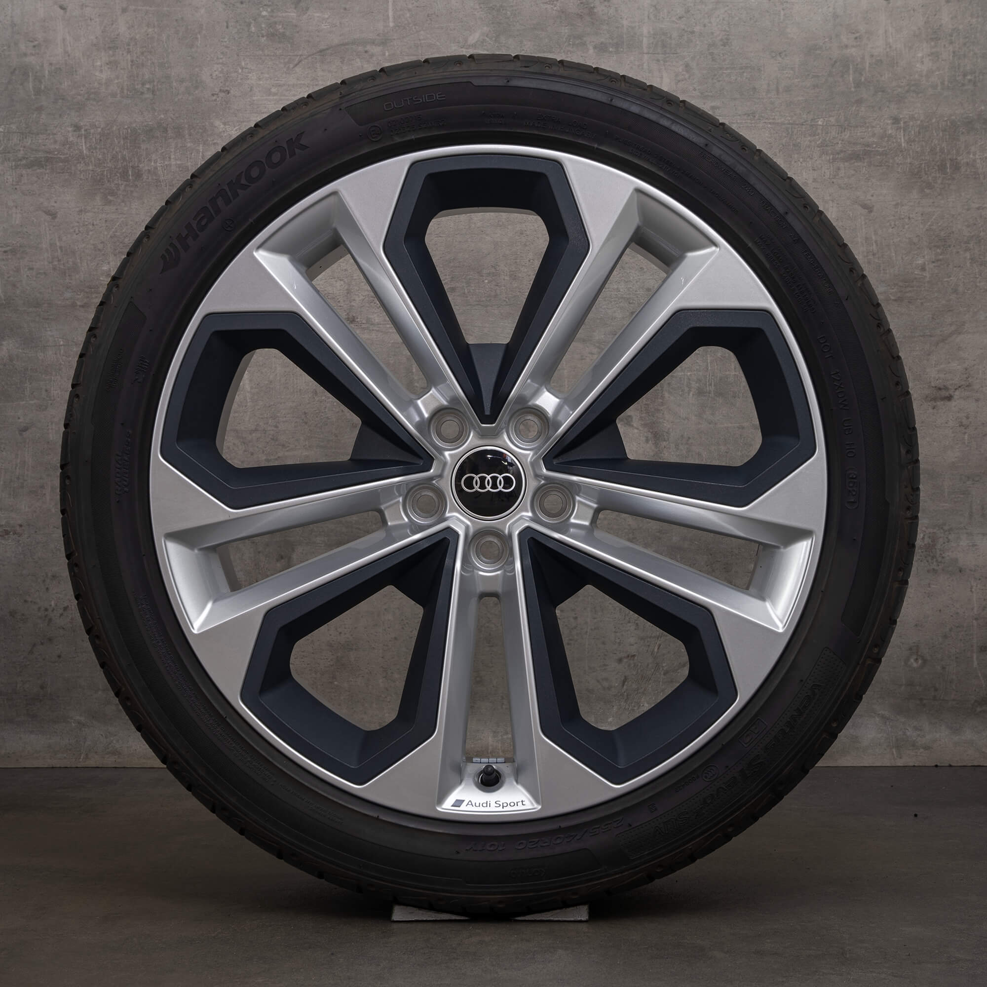 Originele Audi Q3 RSQ3 velgen 20 inch F3 zomerwielen 83A601025E zilver