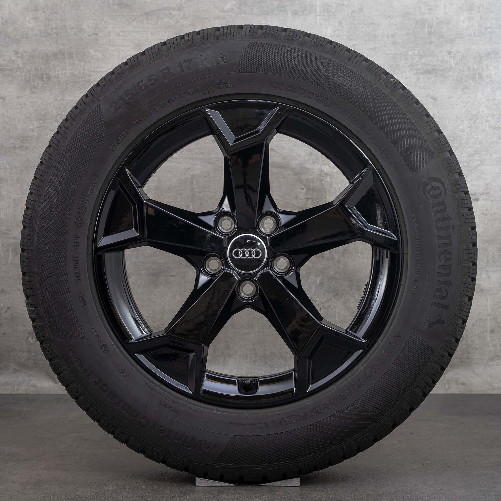 Audi 17 tommer fælge Q3 F3 83A alloysfælge vinterdæk vinterhjul 83A071497A