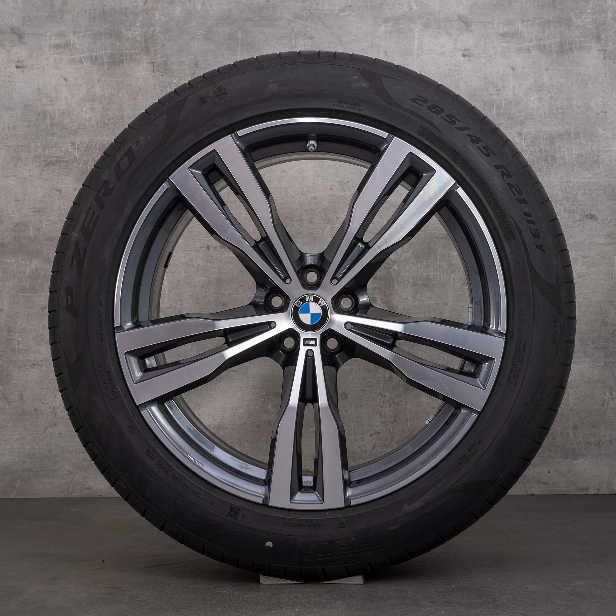 BMW X7 G07 21 inch rims Summer tires wheels Styling 754 M 8074220