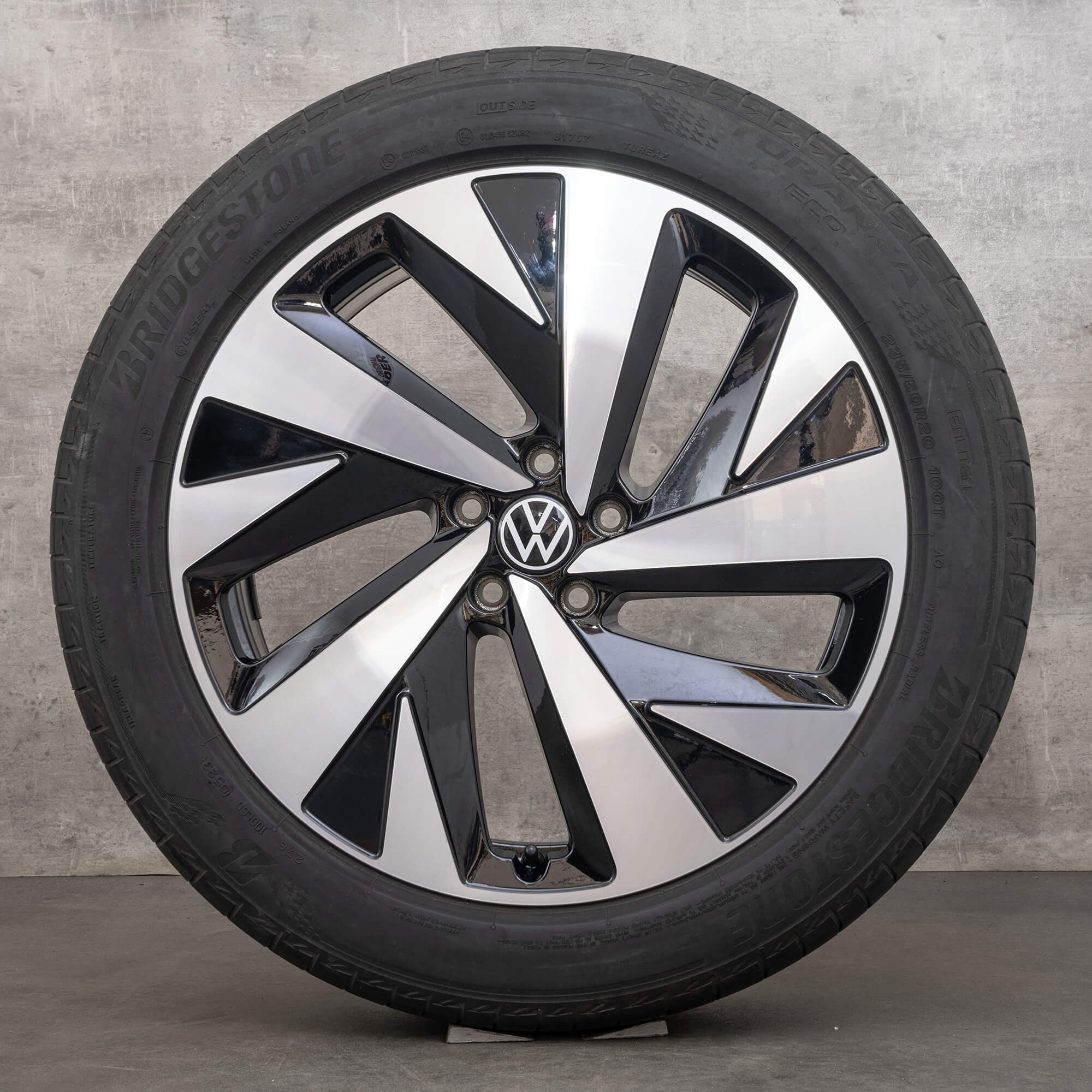 VW ID.4 ID.5 E2 Pro summer wheels 20 inch rims tires Drammen