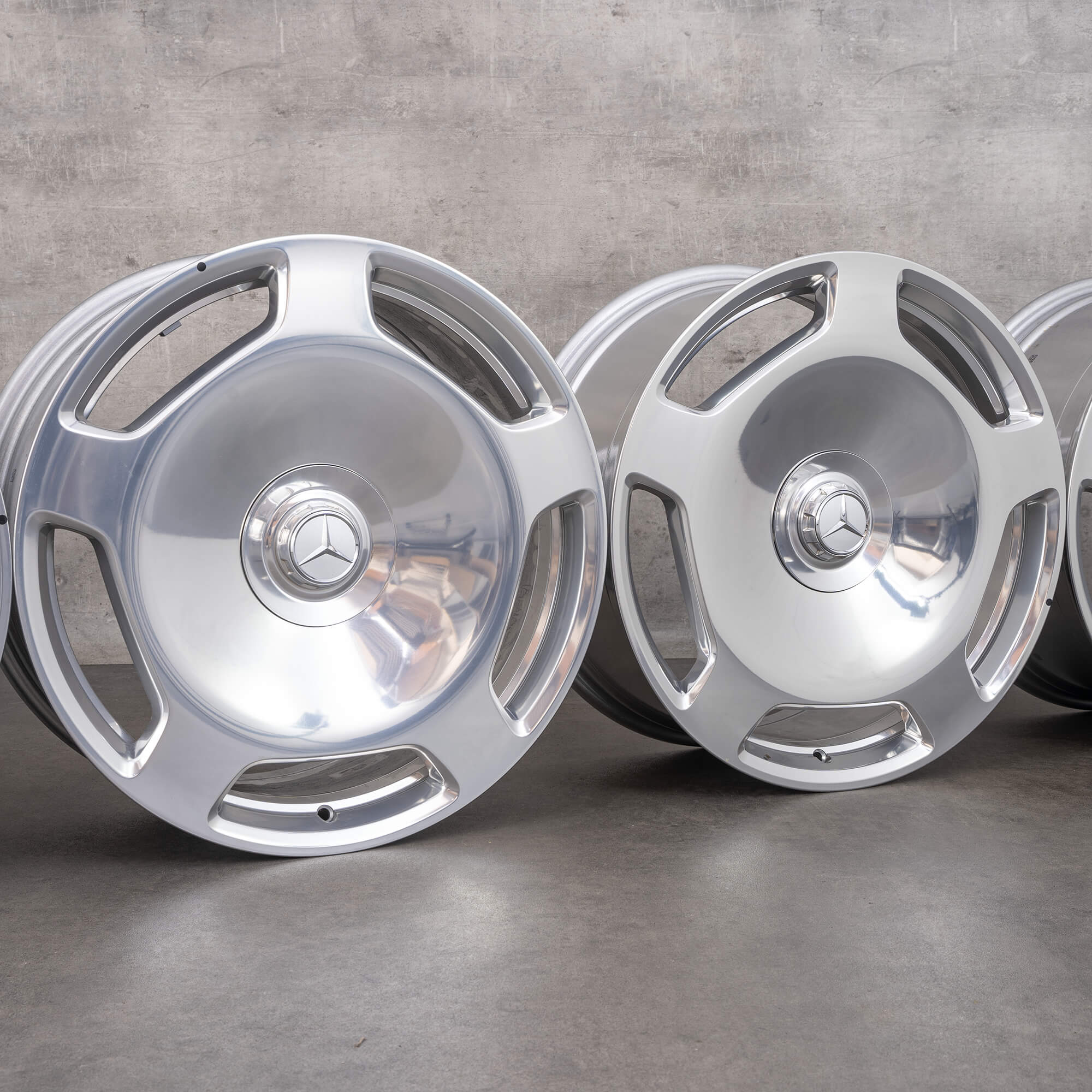 Maybach 20 inch rims S-Class W223 X223 alloy A2234014200 chrome NEW