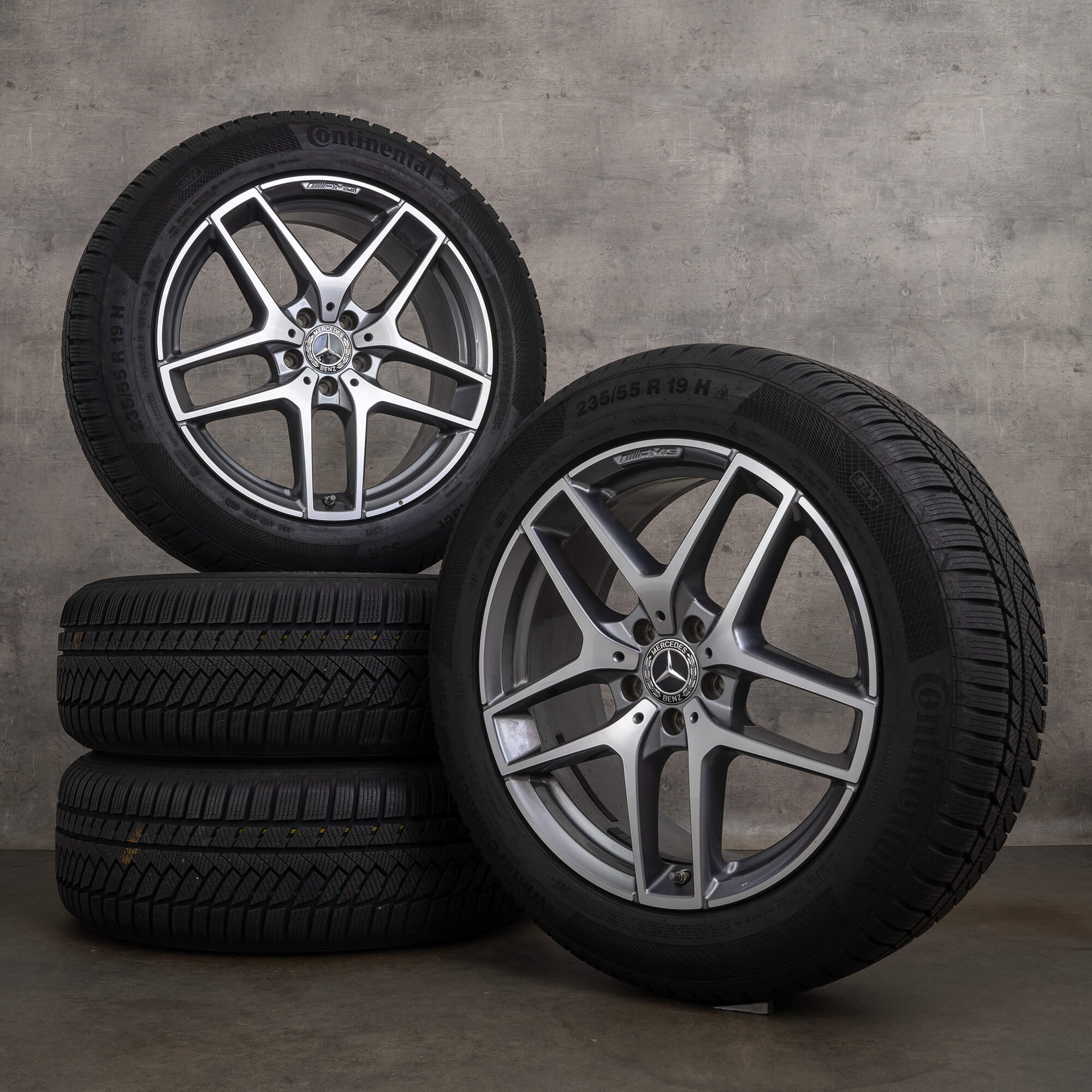 Rodas de inverno Mercedes Benz GLC AMG originais 19 polegadas C253