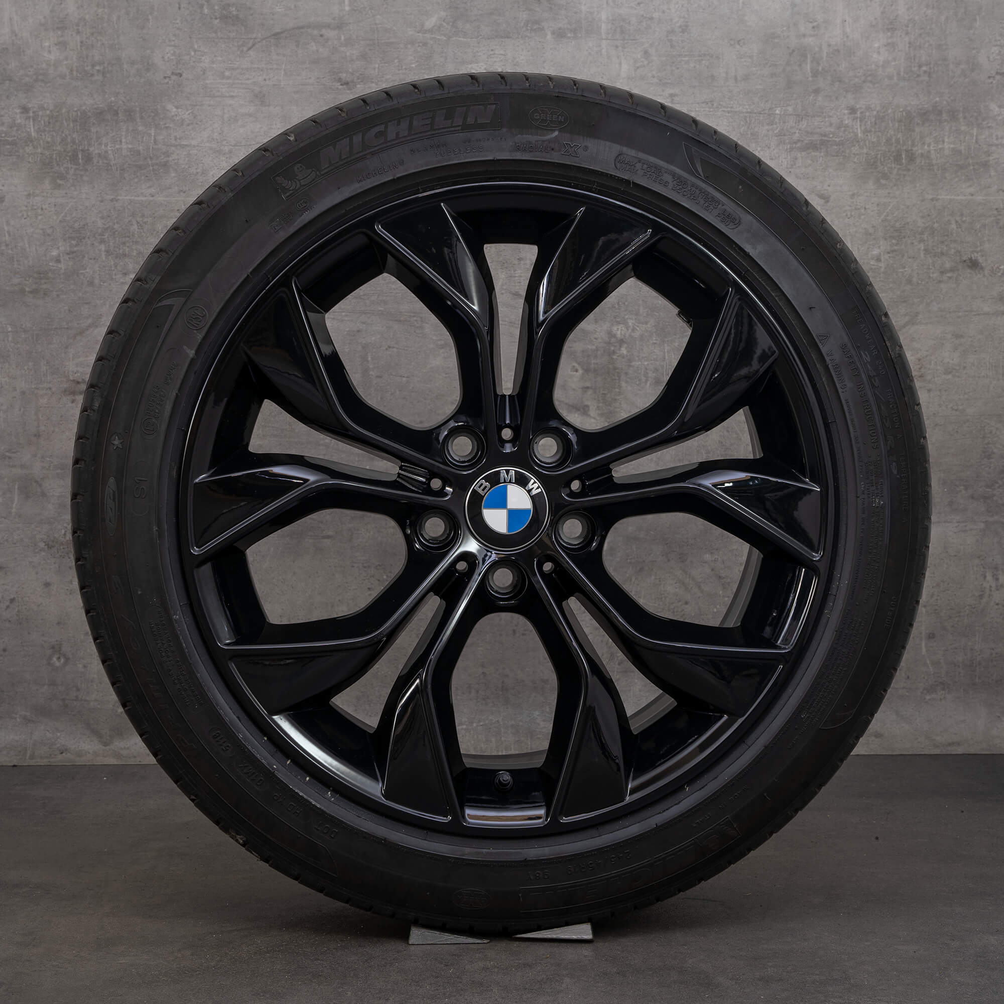 BMW 19 inch rims X3 F25 X4 F26 alloy styling 608 summer tires wheels