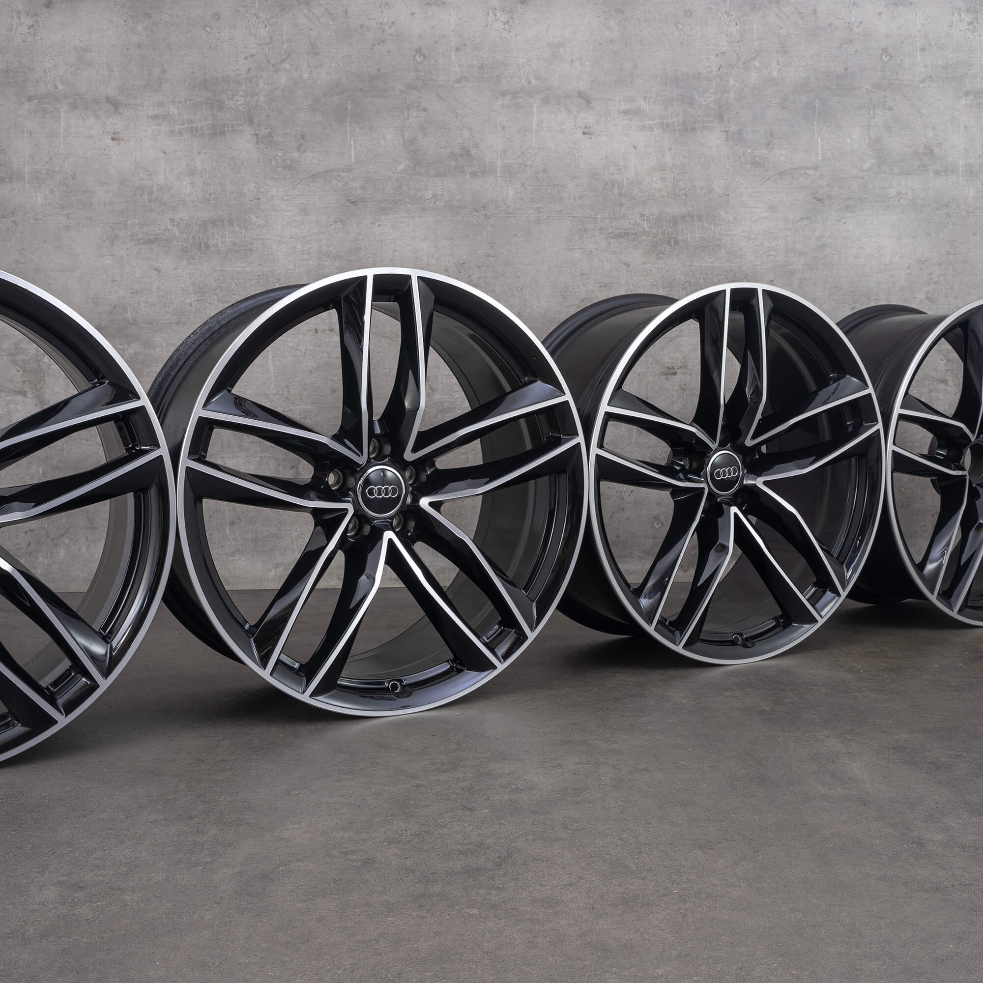 Audi 21 inch rims RS6 4G C7 aluminum S line 4G0601025CG 9.5 x ET 25