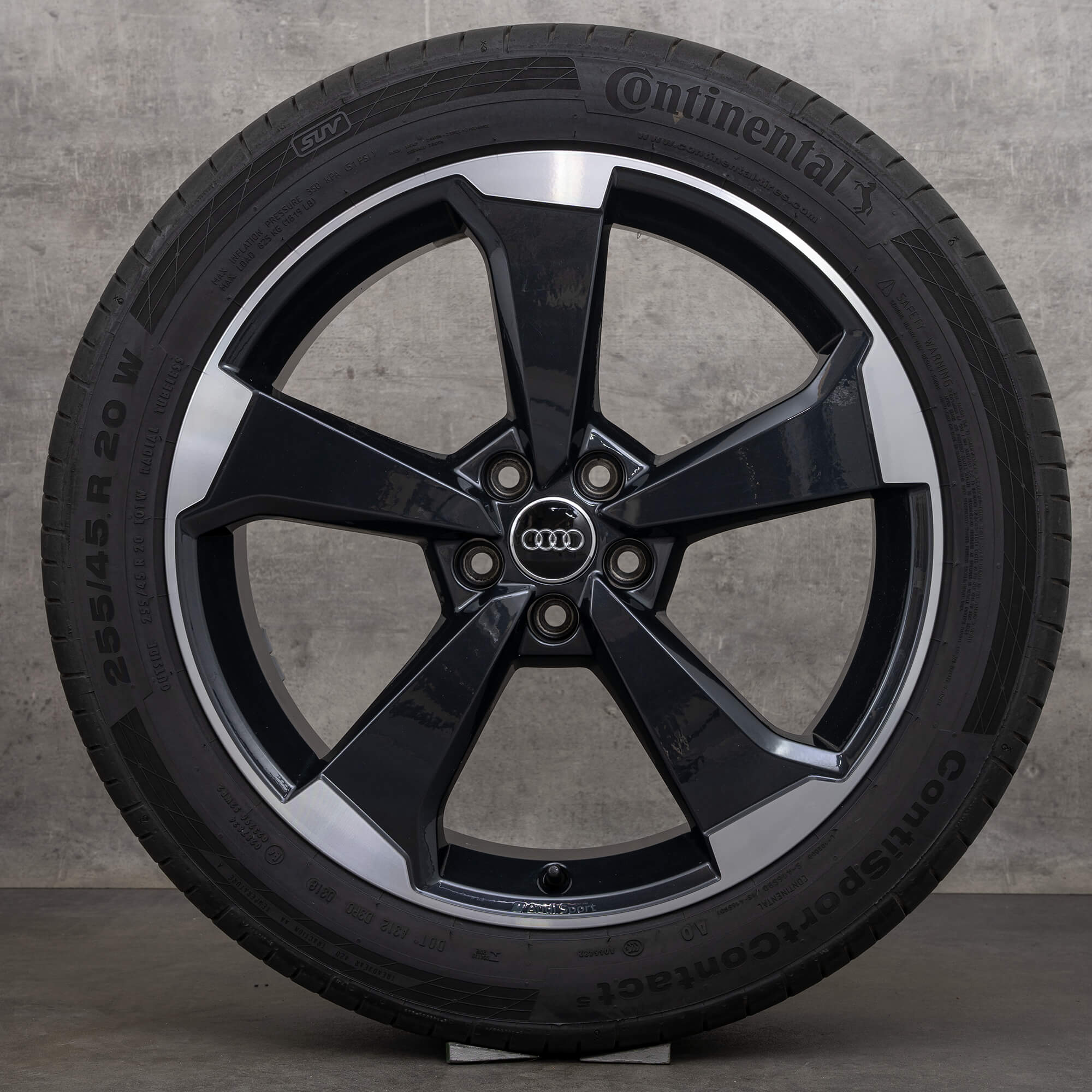 Audi Q5 SQ5 FY zomerwielen zomerbanden 20 inch velgen rotor 80A601025AQ