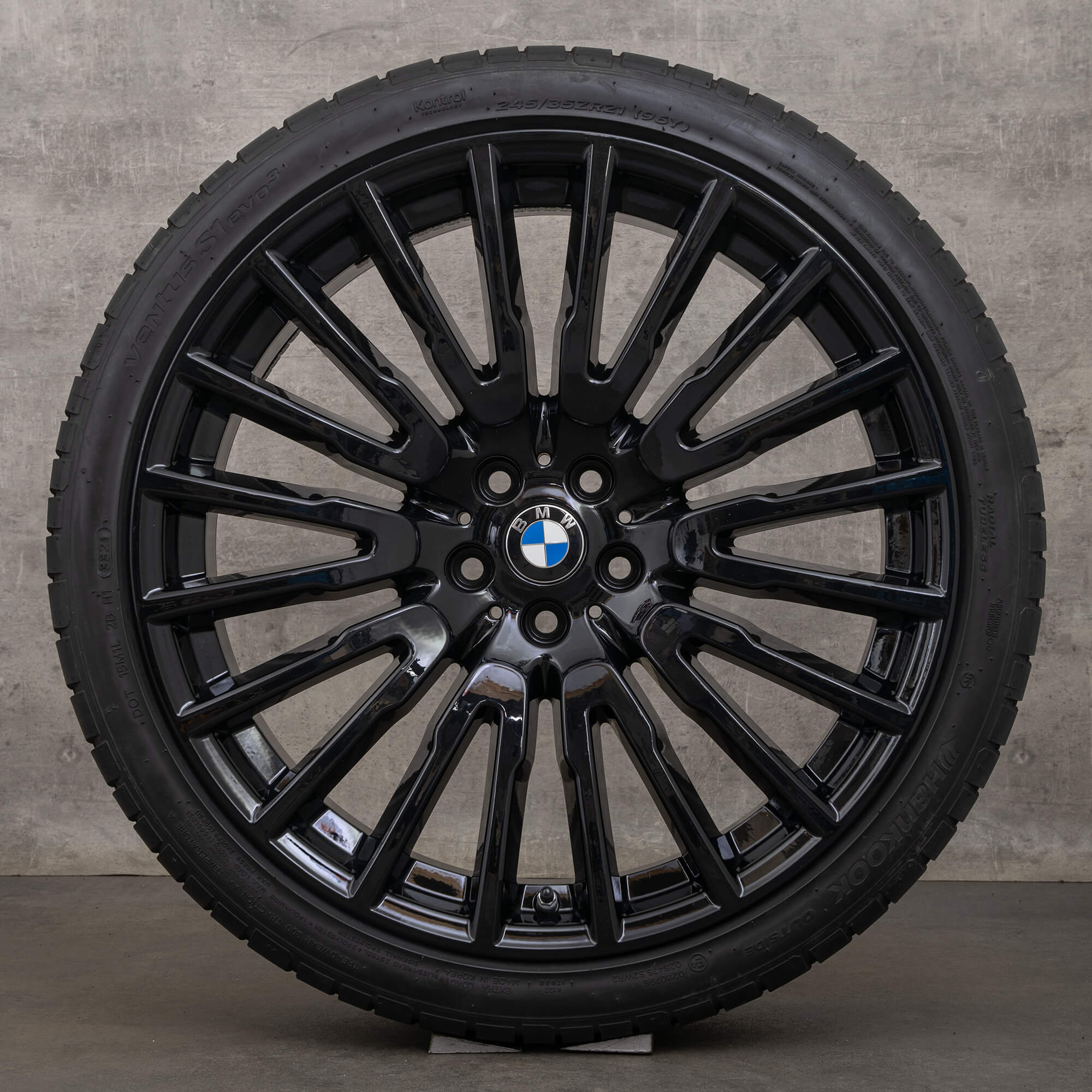 BMW 6-serie GT G32 7-serie G11 G12 sommerhjul 21 tommer fælge sommerdæk styling