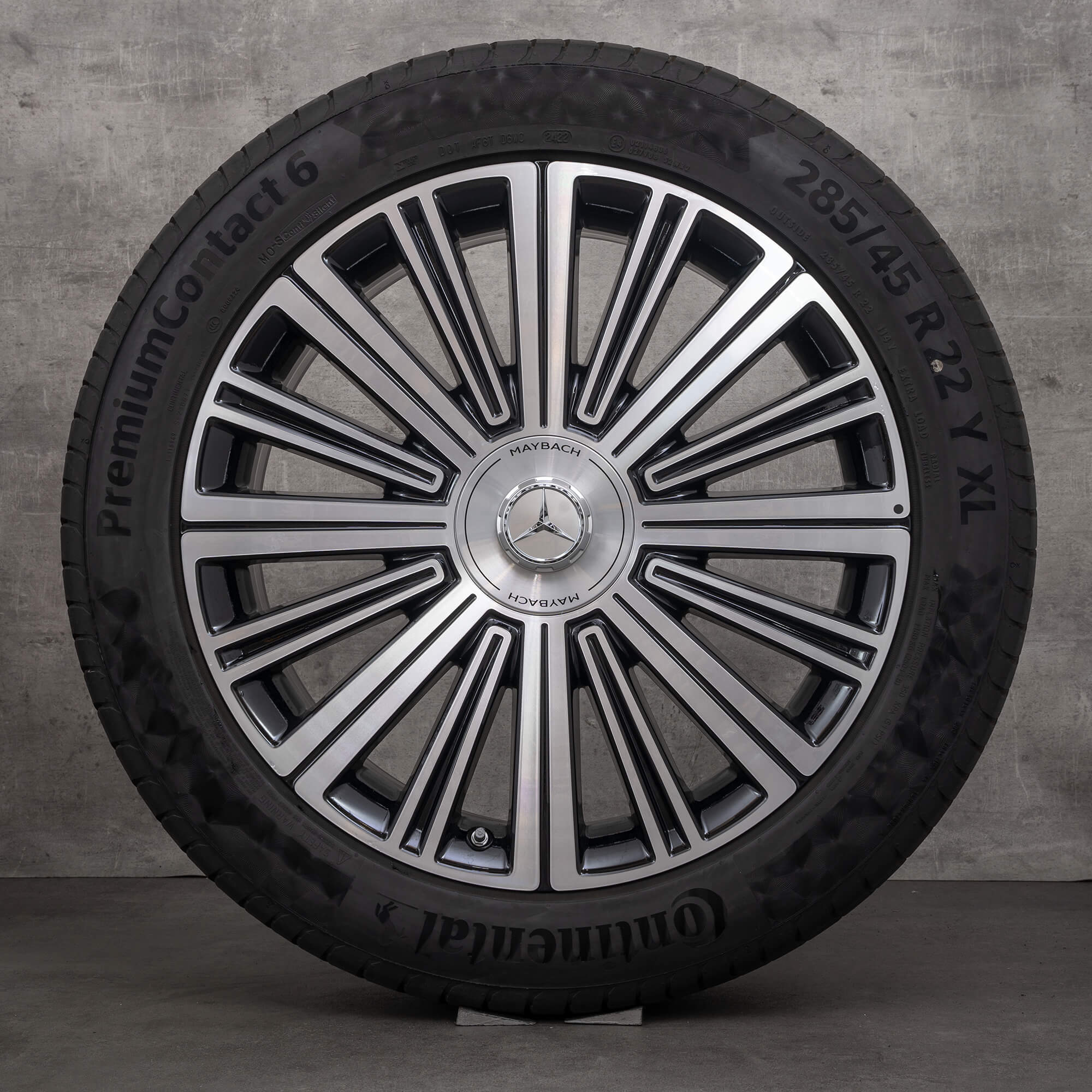 Maybach GLS 600 4Matic X167 summer wheels tires 22 inch rims