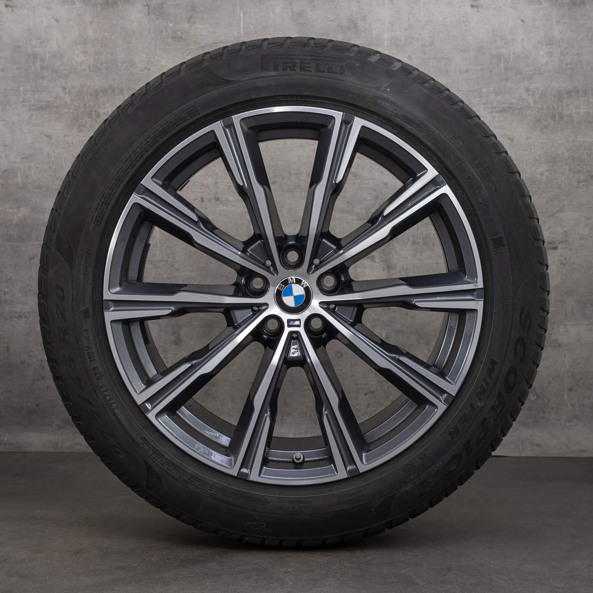 BMW 20 inch velgen X5 G05 X6 G06 winterbanden wintervelgen styling M740 8071996