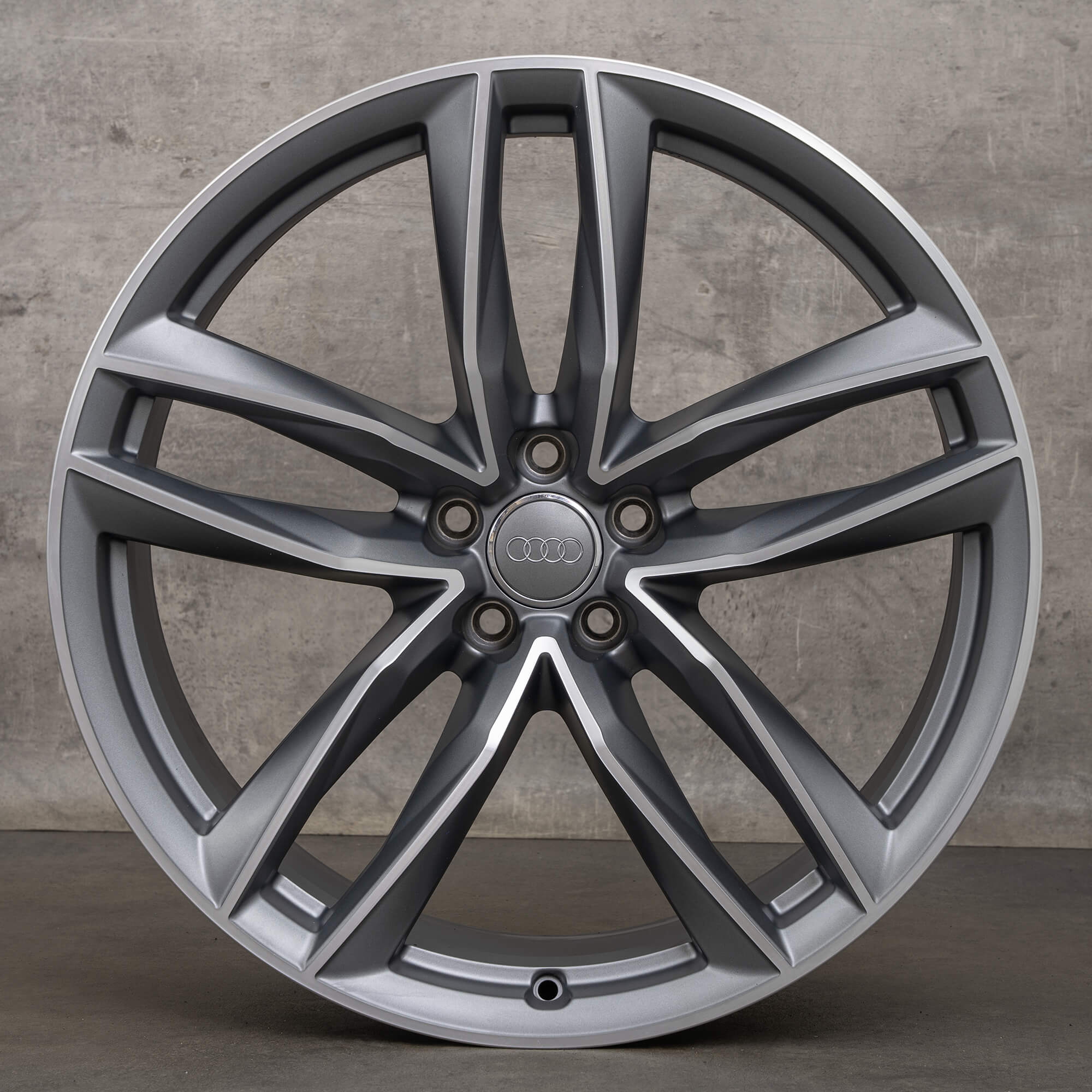 Audi 21 inch rims RS6 4G C7 S line 4G0601025CF aluminum 9.5 x ET25