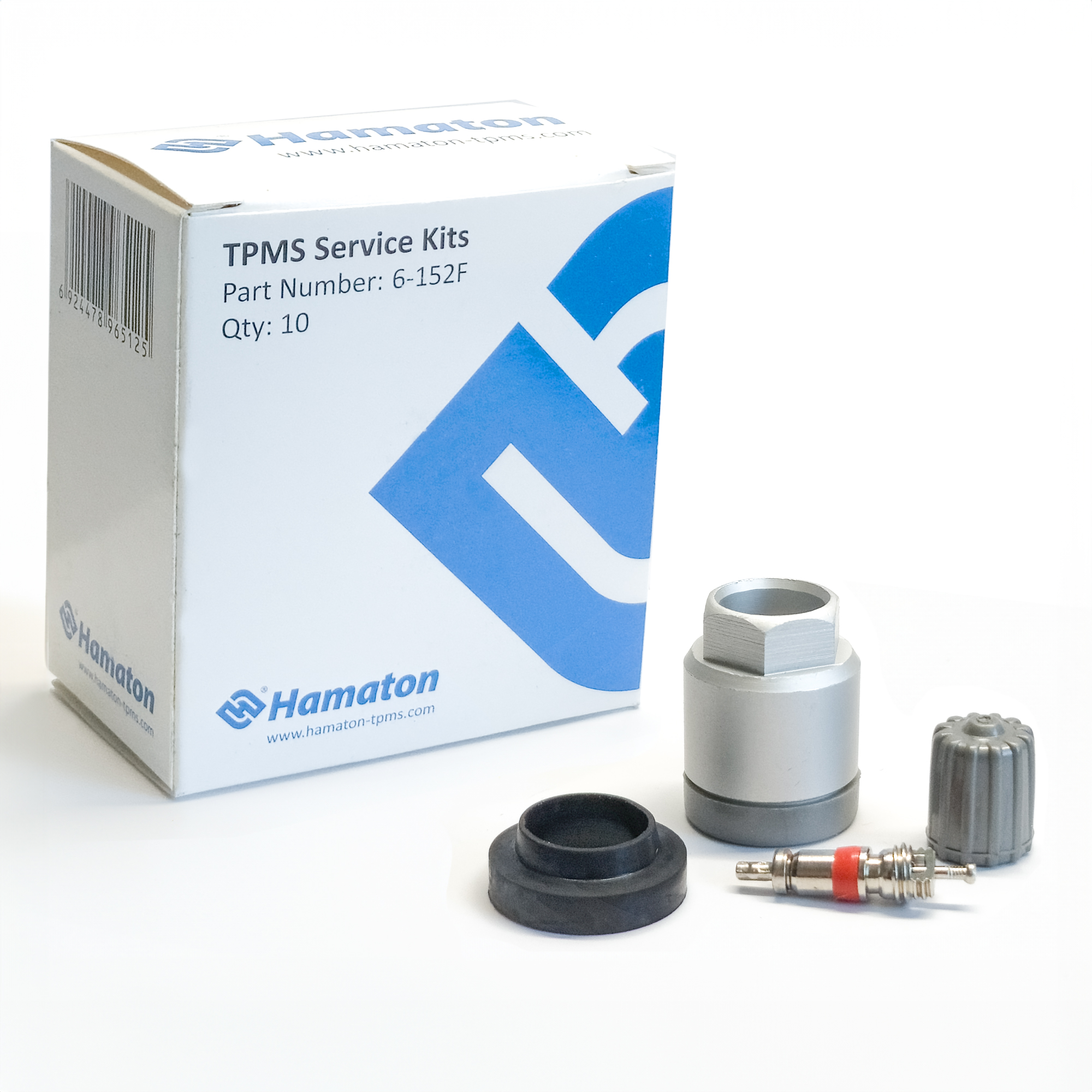 Kit de servicio TMPSS 6-152F TPMS Set para sensores Hamaton EU-Pro, OE-R, TECH, ALCAR