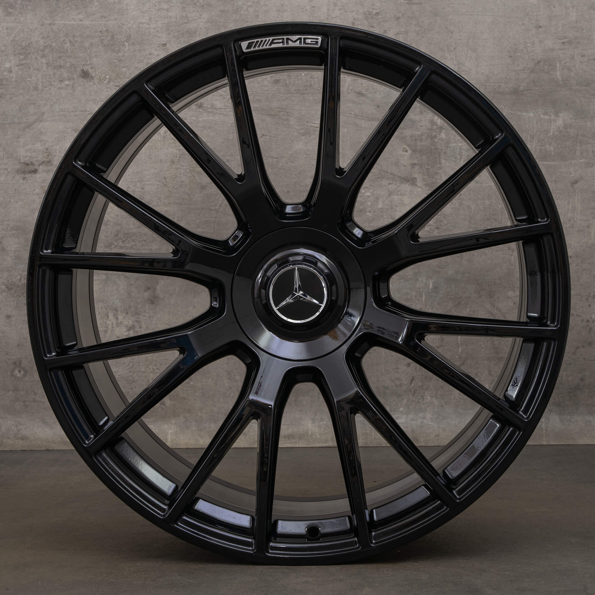 Originele AMG Mercedes E Klasse E53 W214 21 inch velgen A2144011400 zwart