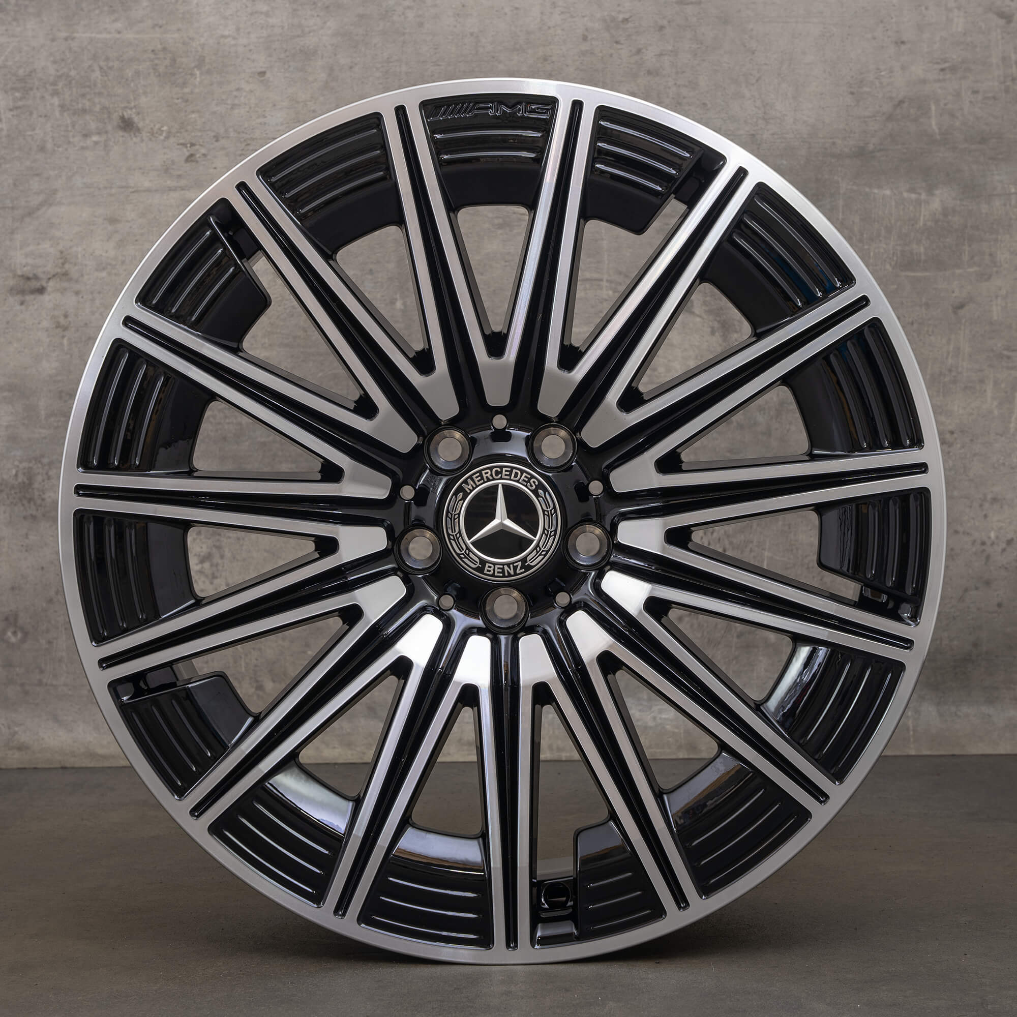 Jantes originais AMG Mercedes GLA GLB H247 X247 de 20 polegadas A2474015200 pretas NOVAS