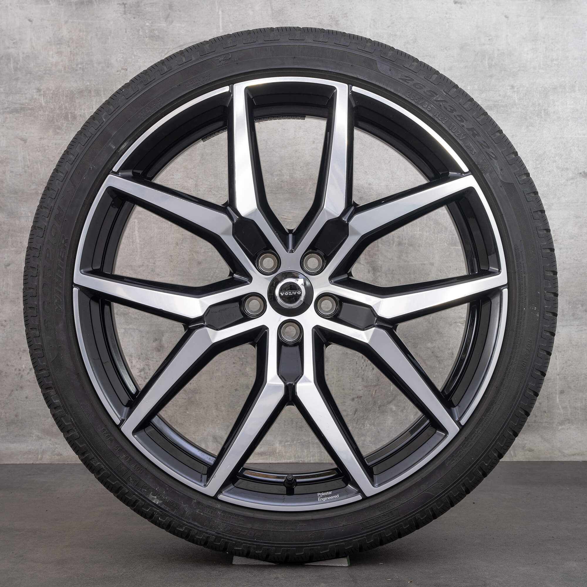 Volvo 22 inch velgen XC60 II 246 alloy winterbanden wintervelgen 32243746