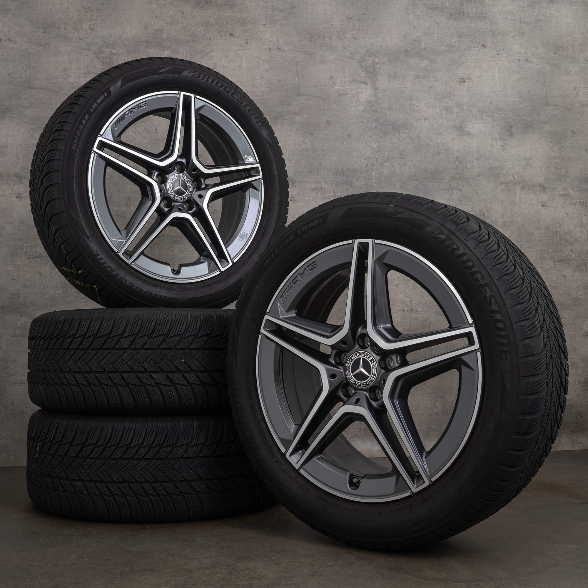 Originele Mercedes Benz GLA GLB AMG winterwielen 19 inch H247