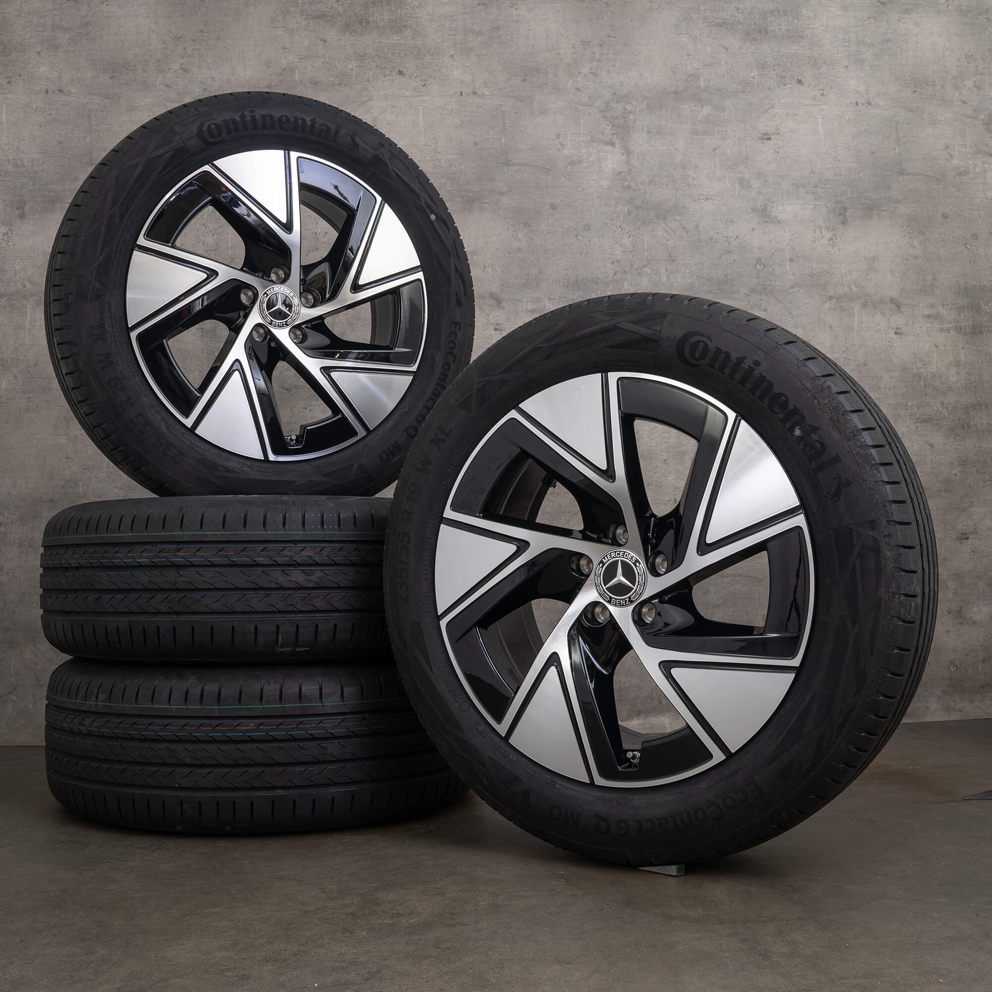 Originele Mercedes Benz GLC velgen 19 inch X254 C254 zomerwielen A2544015200 zwart NIEUW