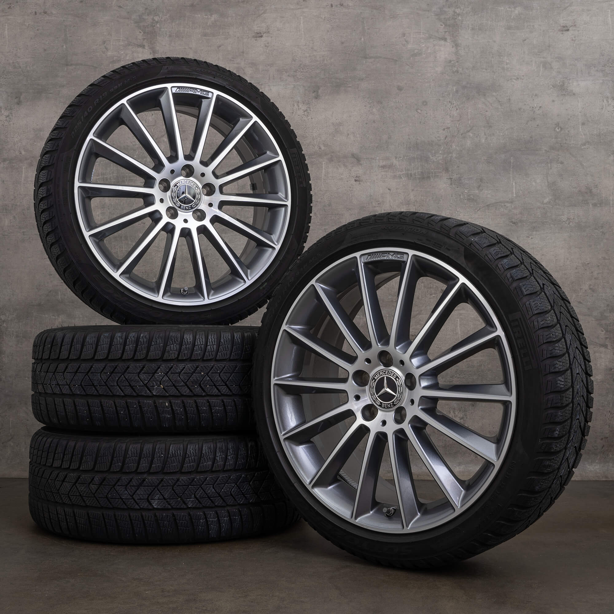 Jante de iarnă originale Mercedes Benz AB Class CLA 19 inch W177 V177 W247 C118