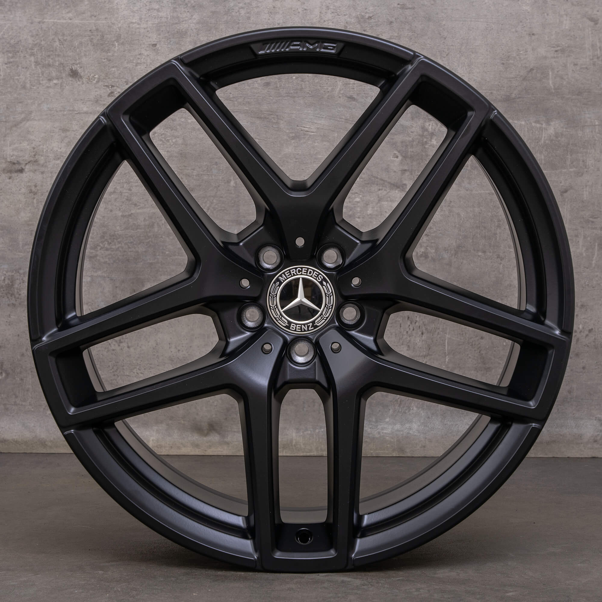 Genuine Mercedes Benz GLE AMG 43 63 63S Llantas 21 pulgadas C292 Coupe A2924012900 A2924011700 negro mate