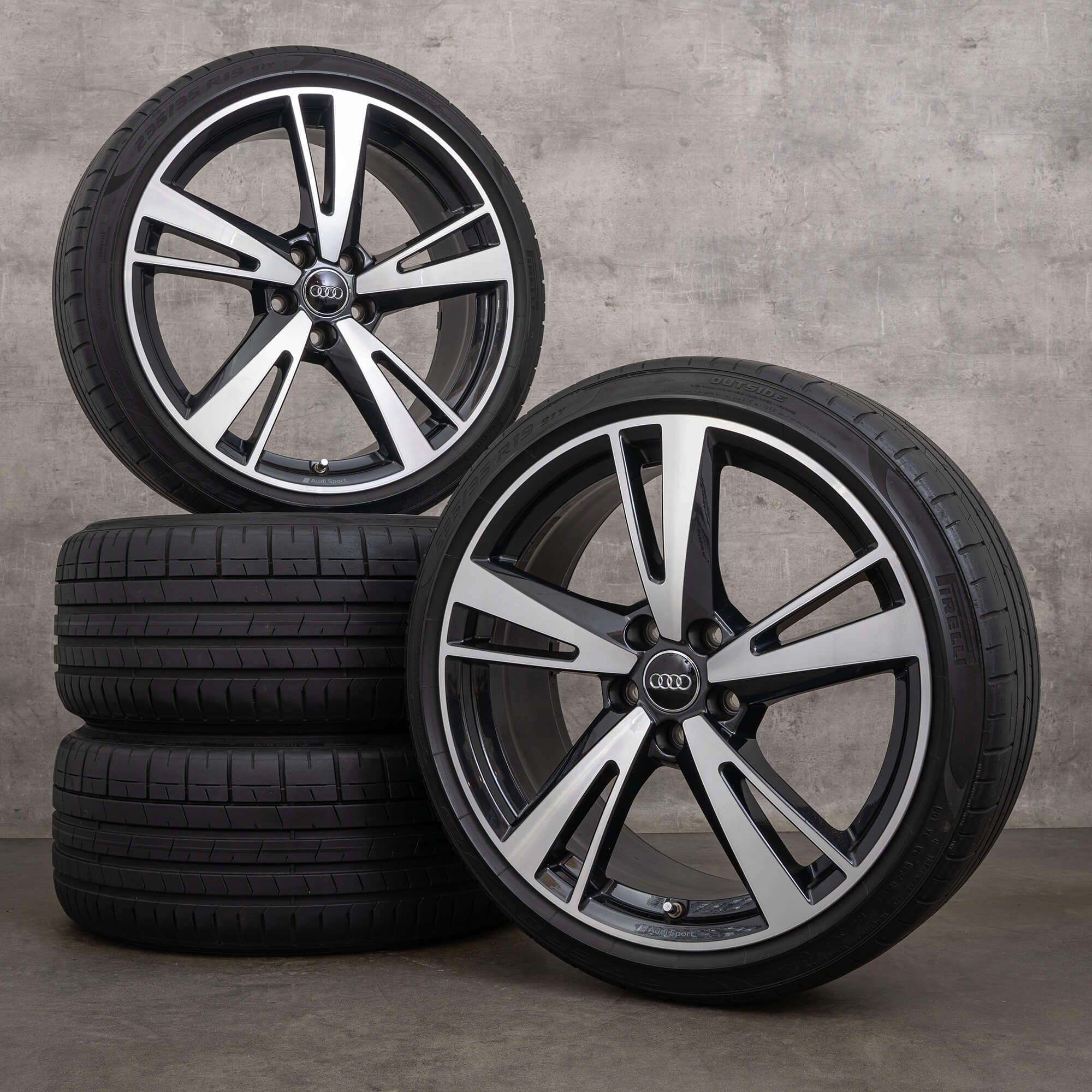 Audi RS3 8V ruedas de verano llantas 19 pulgadas neumáticos 8V0601025FN