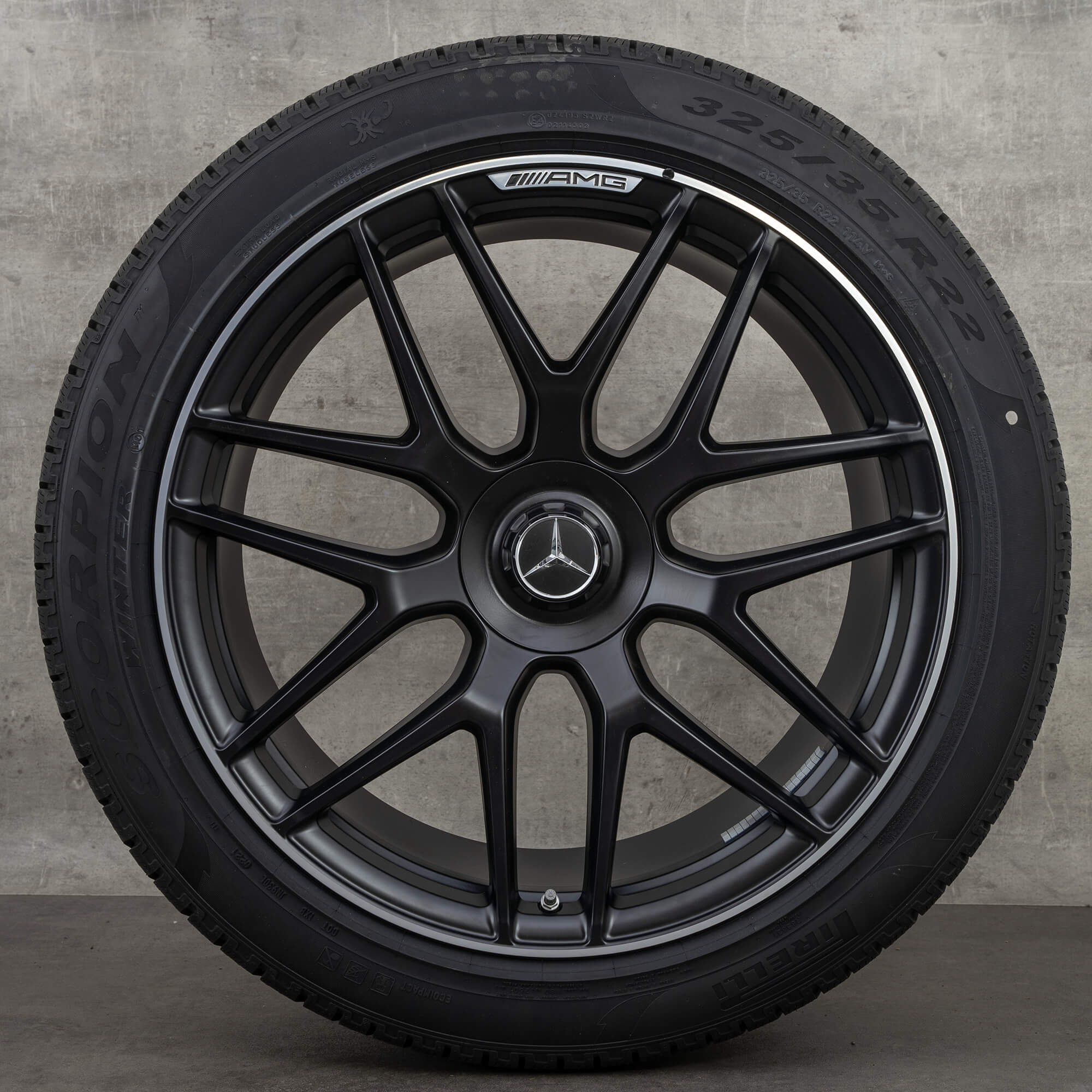 AMG 22 inch velgen Mercedes Benz GLE 53 SUV V167 winterbanden wintervelgen NIEUW