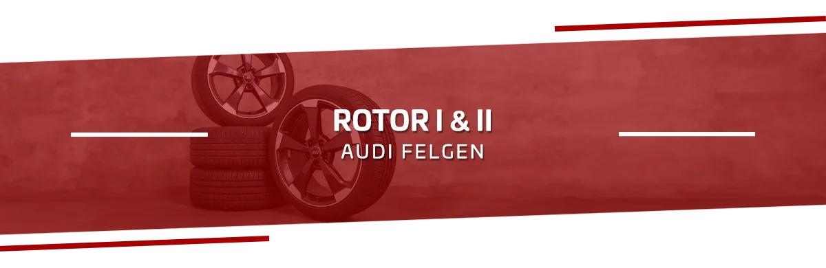  Originale Audi Rotor Felgen