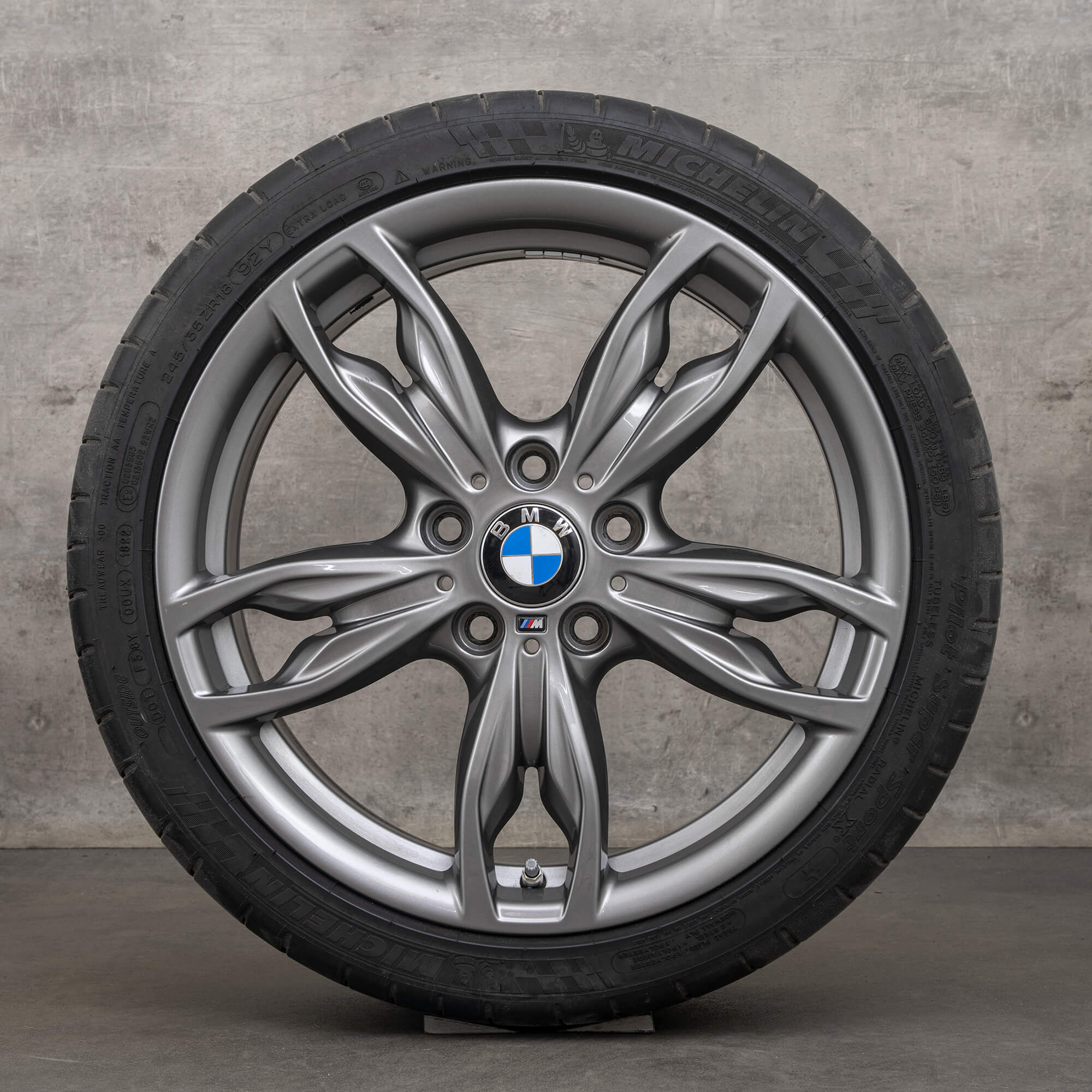 BMW 1 Series F20 F21 2 F22 F23 summer tires wheels 18 inch rims 436 M 7 mm