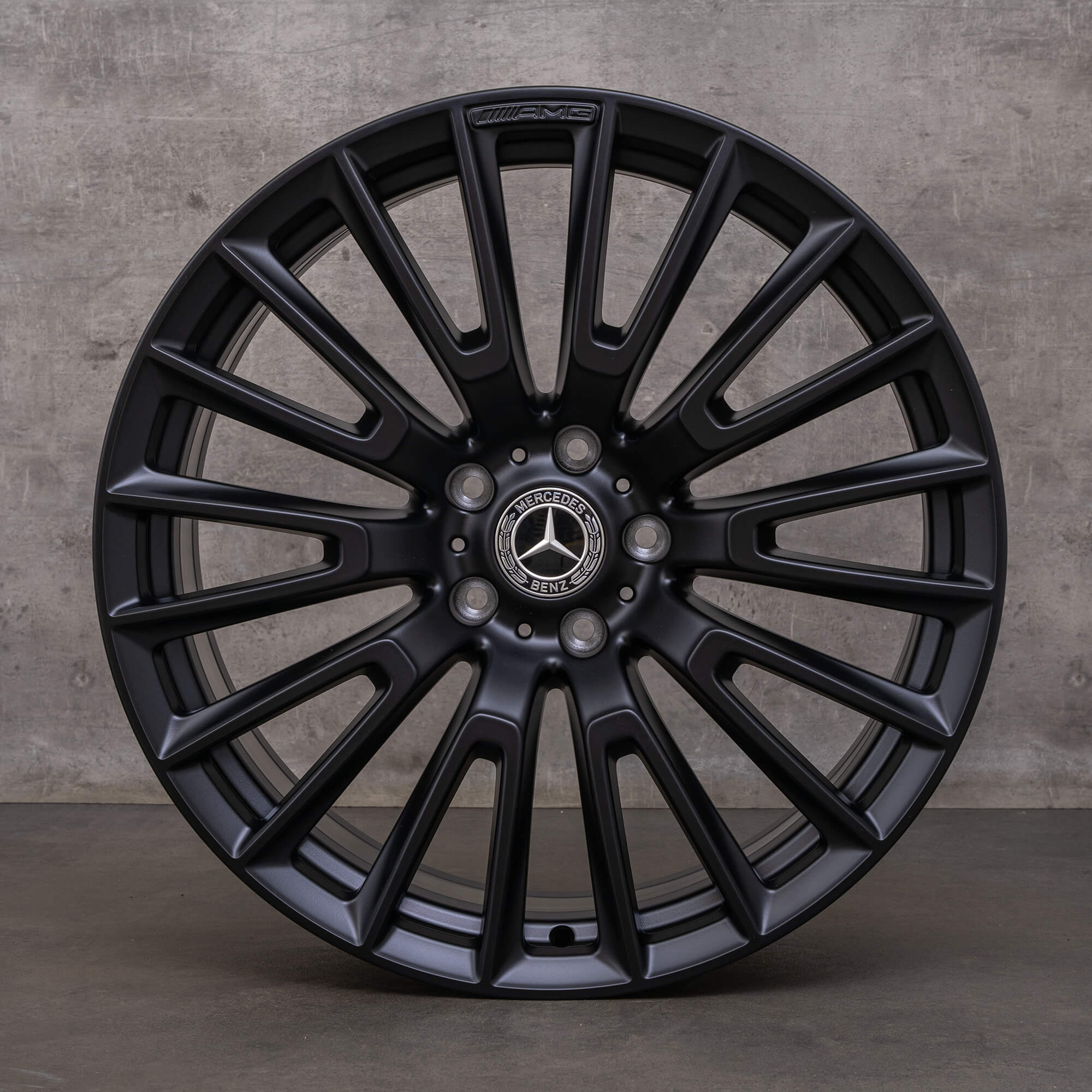 Mercedes-Benz G-Klasse G 63 AMG velgen 22 inch W465 W463A A4654011000 zwart mat