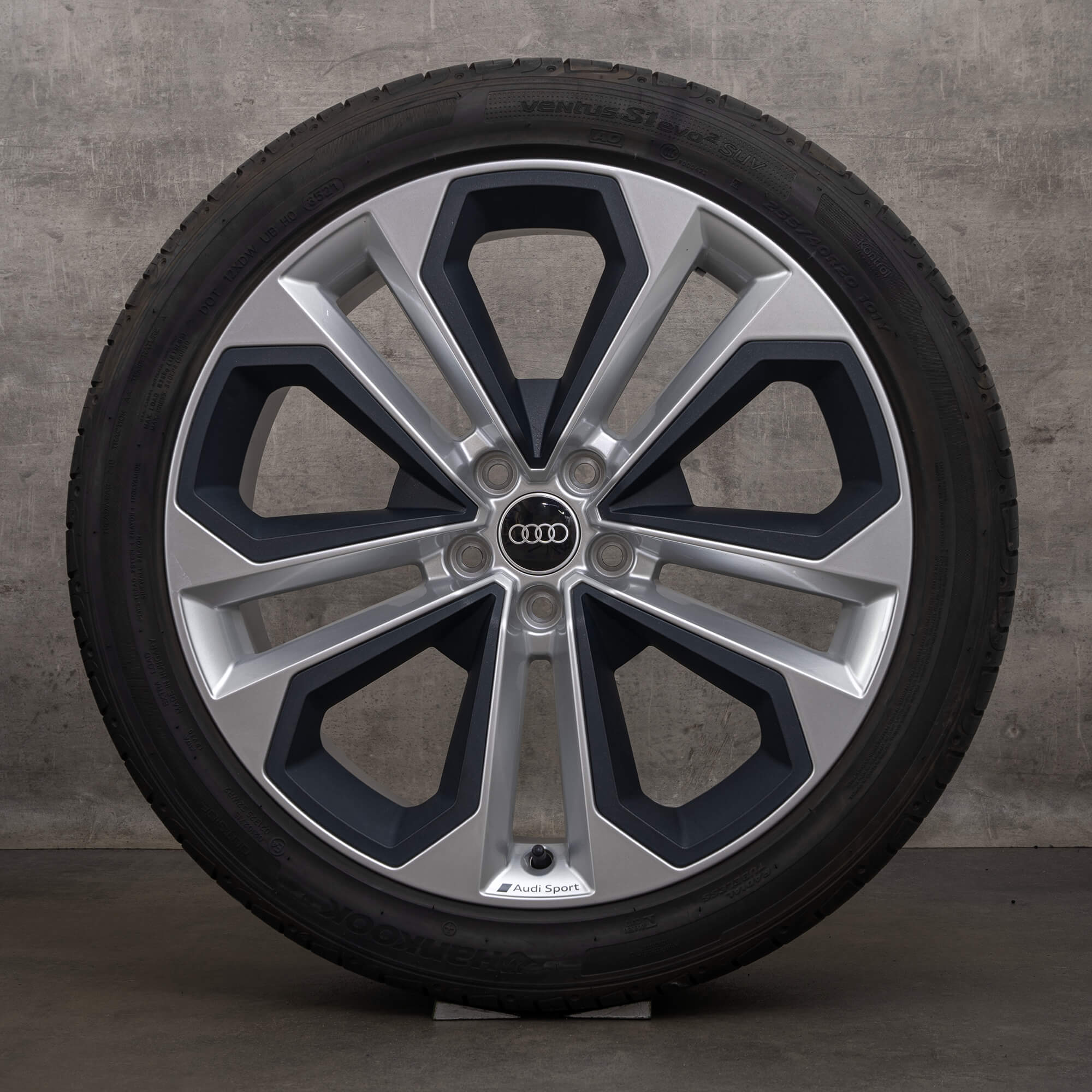 Originele Audi Q3 RSQ3 velgen 20 inch F3 zomerwielen 83A601025E zilver