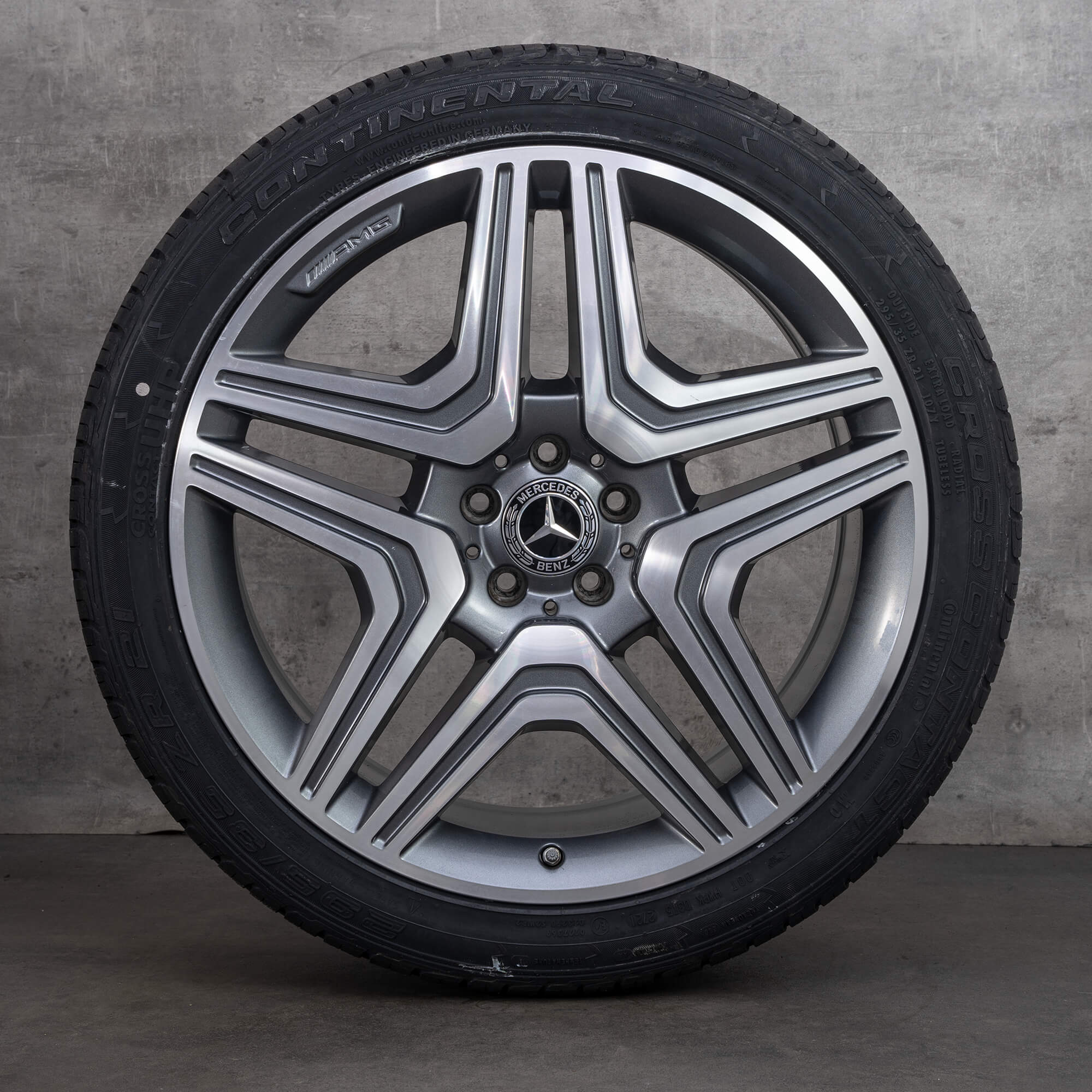 AMG Mercedes Benz ML 63 W166 summer wheels 21 inch rims tires