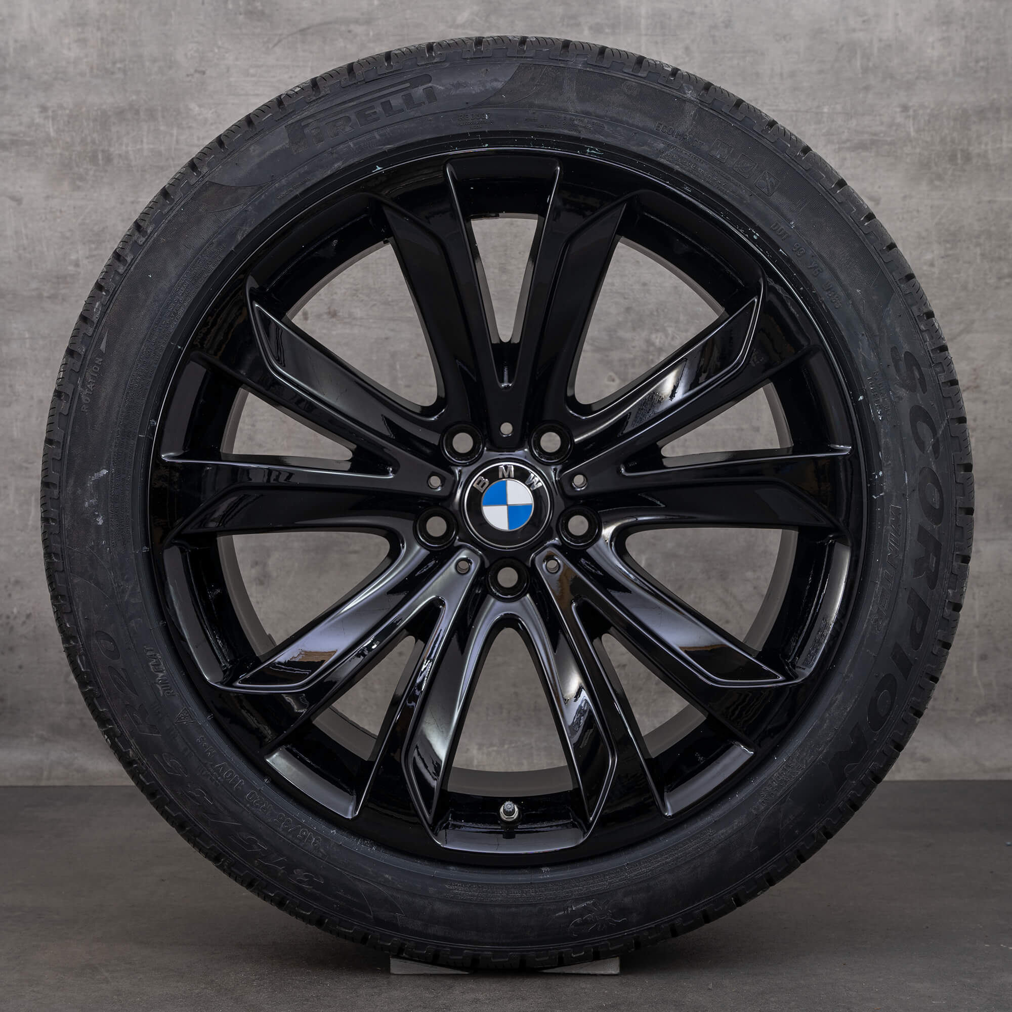 BMW 20 tums fälgar X5 E70 F15 X6 F16 vinterdäck vinterhjul Styling 491