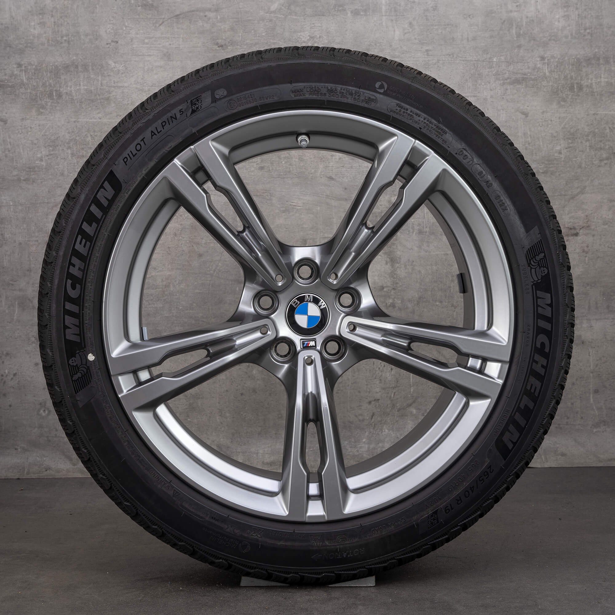 BMW 19 inch rims M5 F90 winter wheels tires alloy styling M705 5 mm